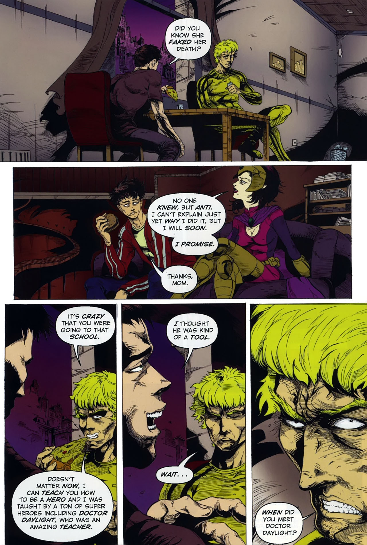 Read online Necessary Evil comic -  Issue #9 - 14