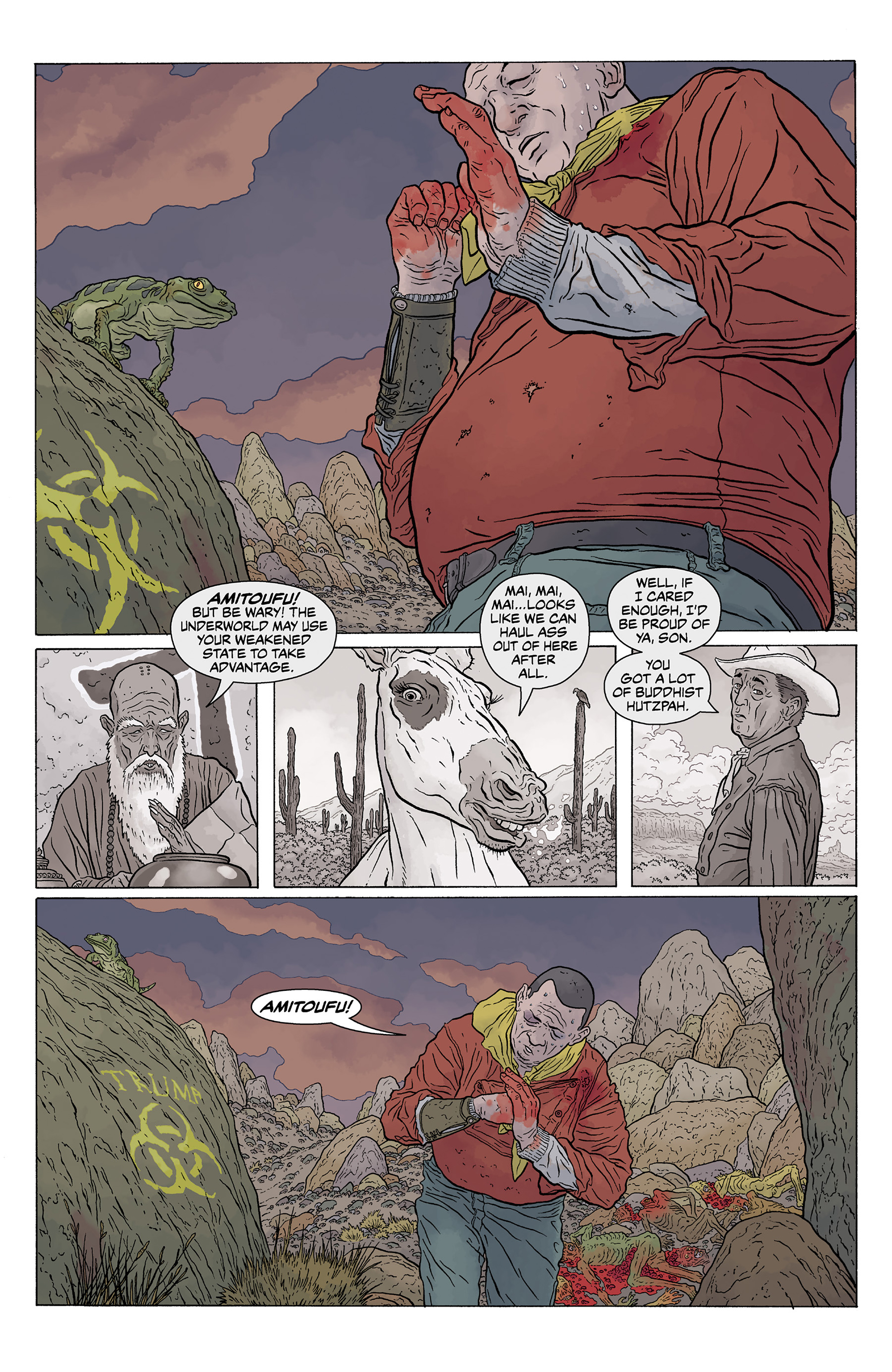 Read online The Shaolin Cowboy: Who'll Stop the Reign? comic -  Issue #1 - 11