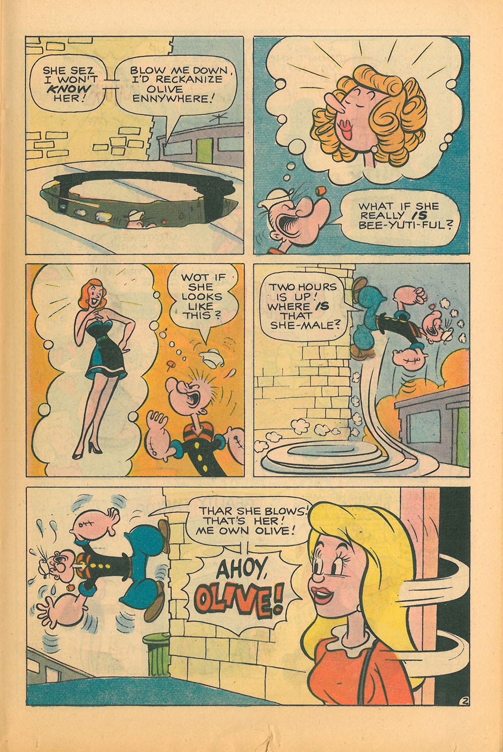 Read online Popeye (1948) comic -  Issue #105 - 21