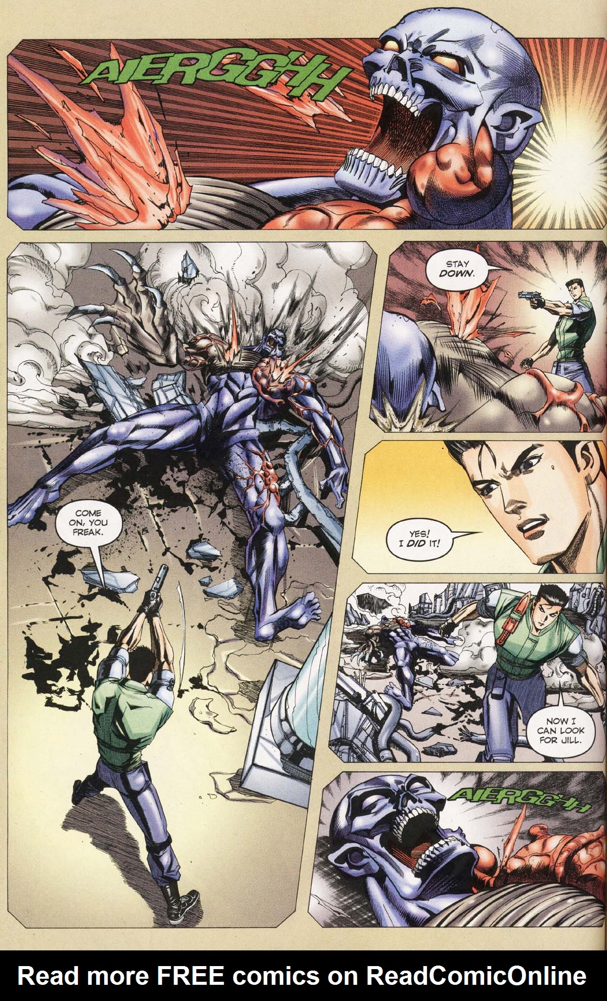 Read online Resident Evil Code: Veronica comic -  Issue #3 - 106