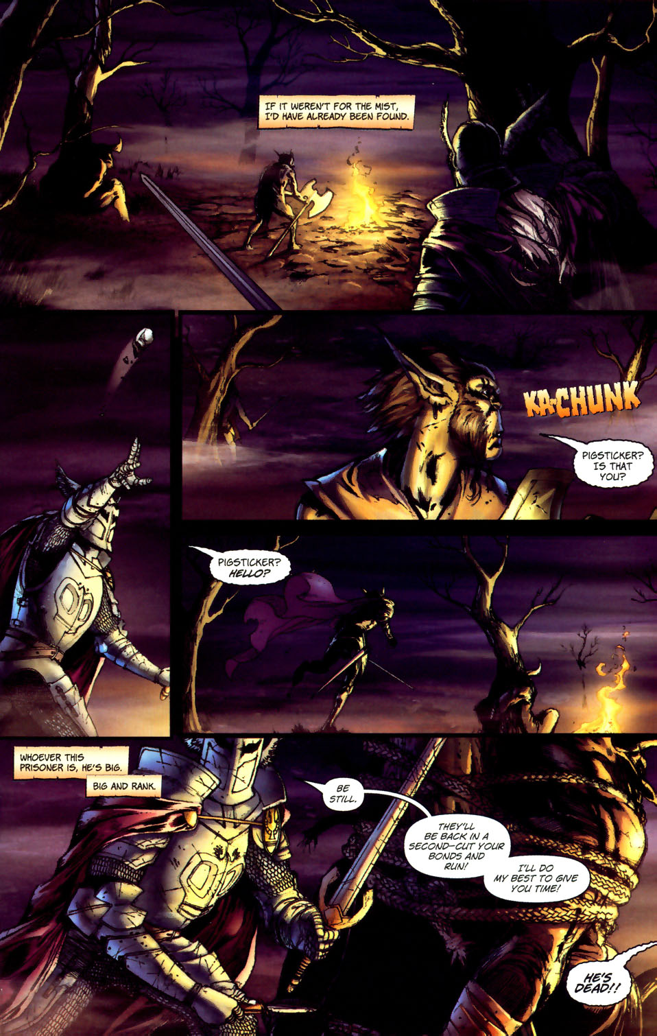 Read online Dragonlance: The Legend of Huma comic -  Issue #1 - 15