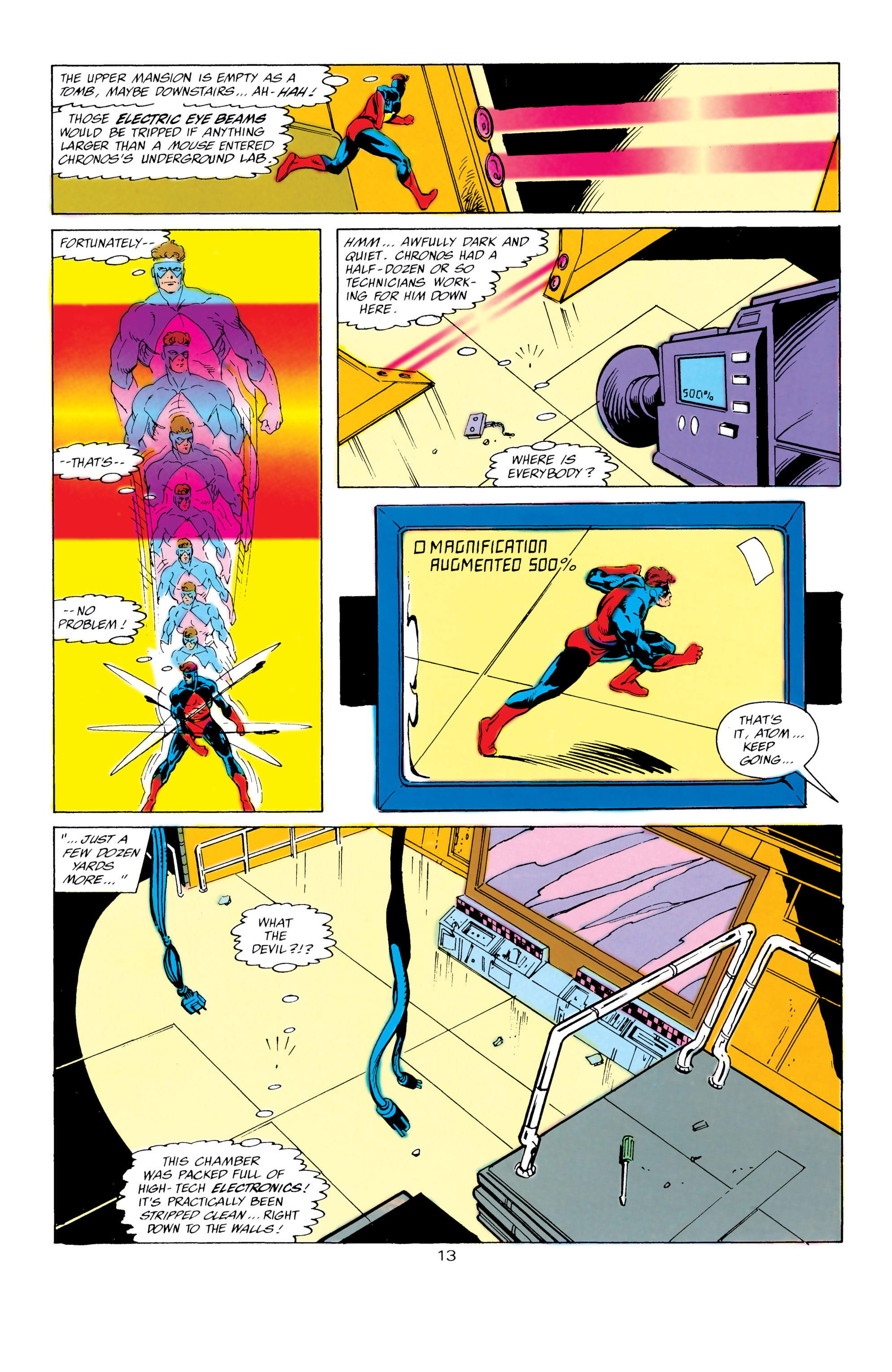 Read online Power of the Atom comic -  Issue #8 - 14