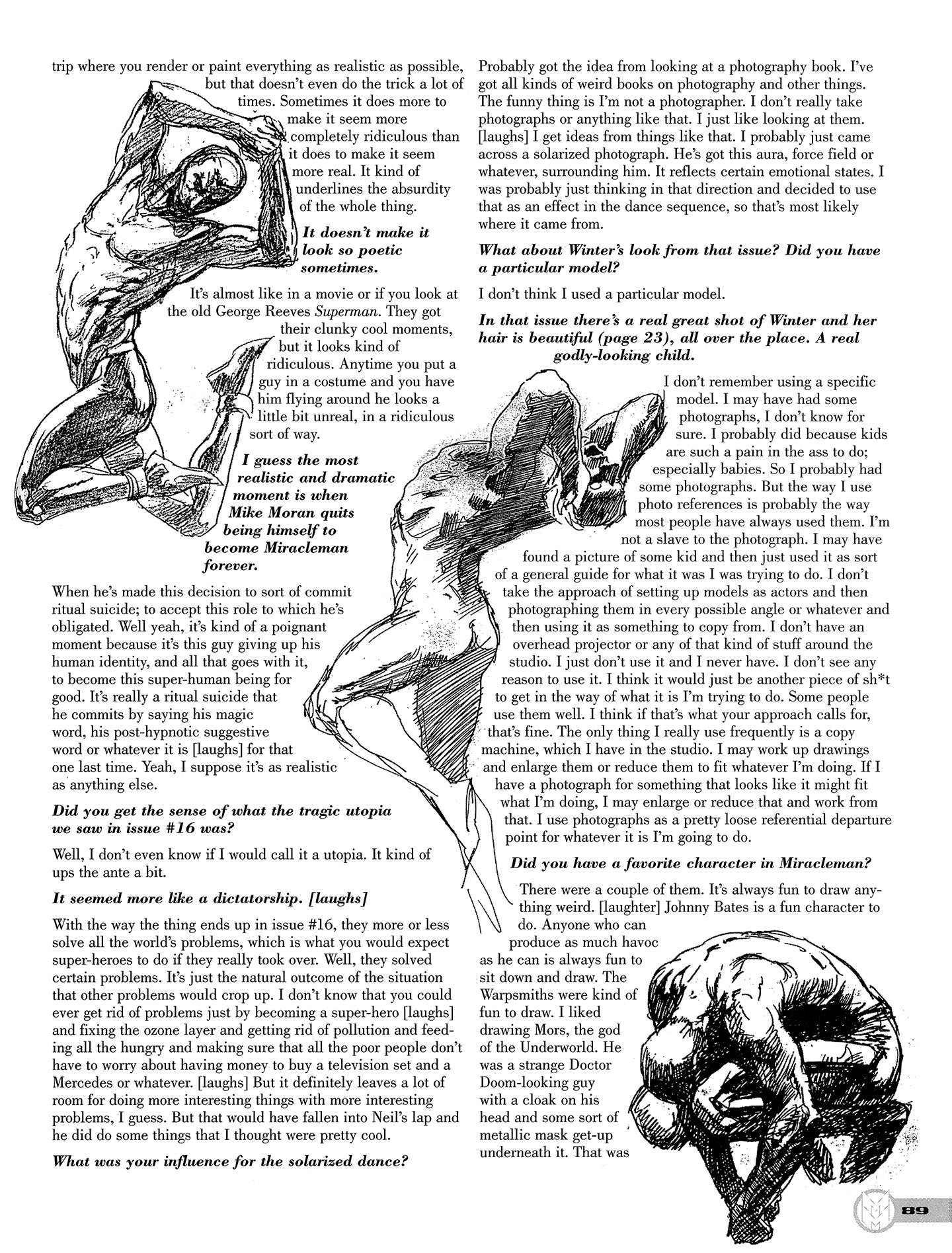 Read online Kimota!: The Miracleman Companion comic -  Issue # Full - 90