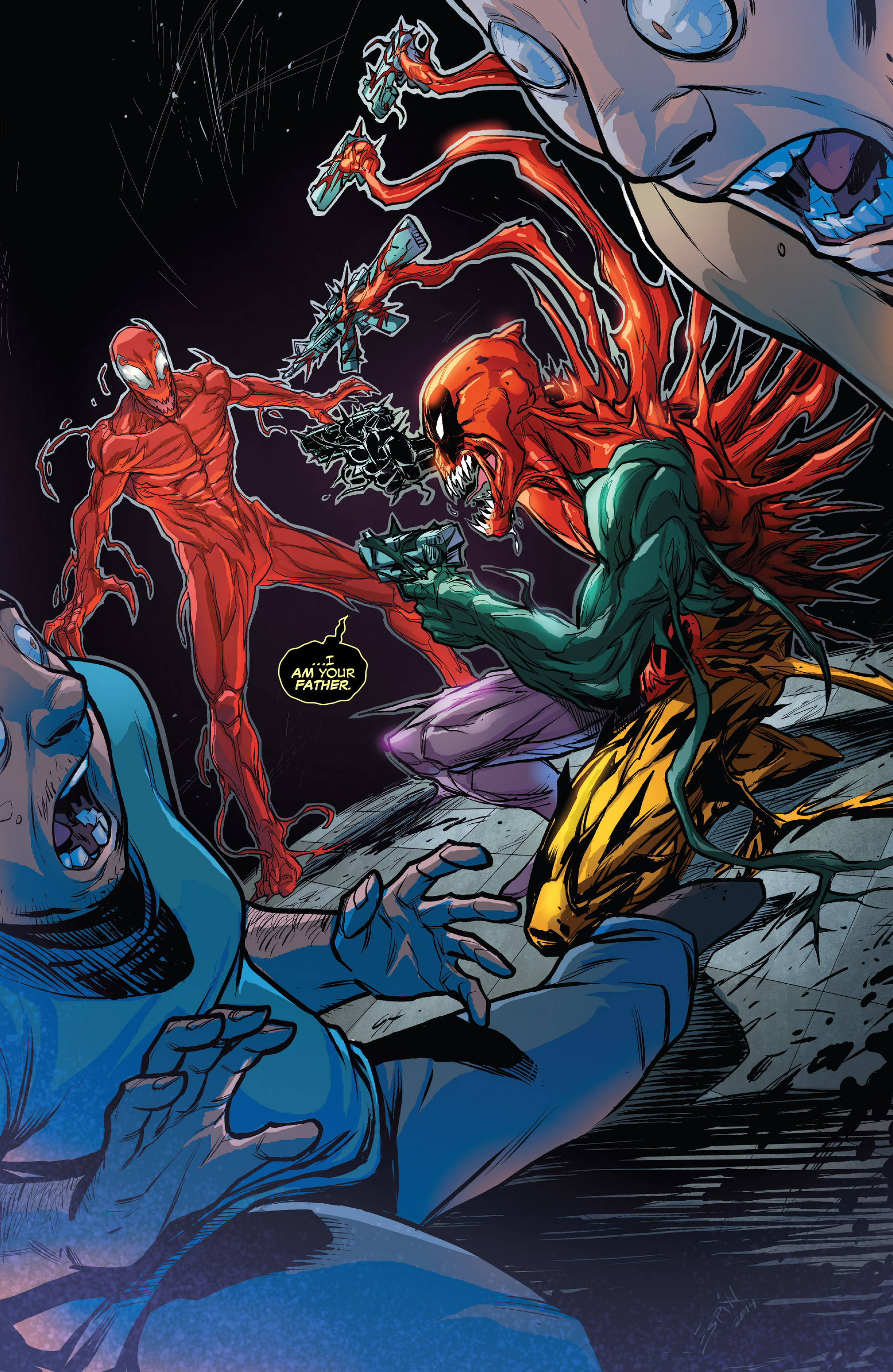 Deadpool vs Carnage Issue 4 reading comics