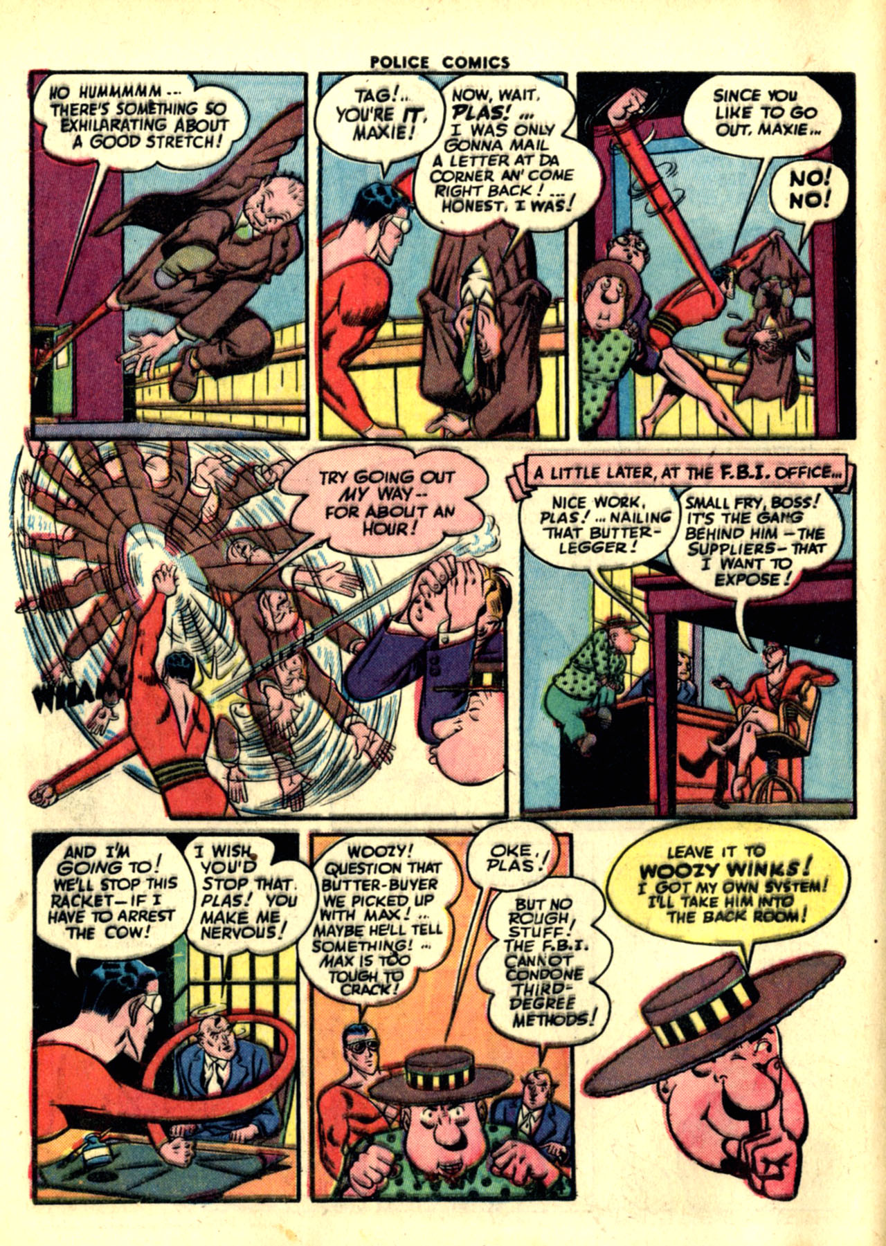 Read online Police Comics comic -  Issue #30 - 6