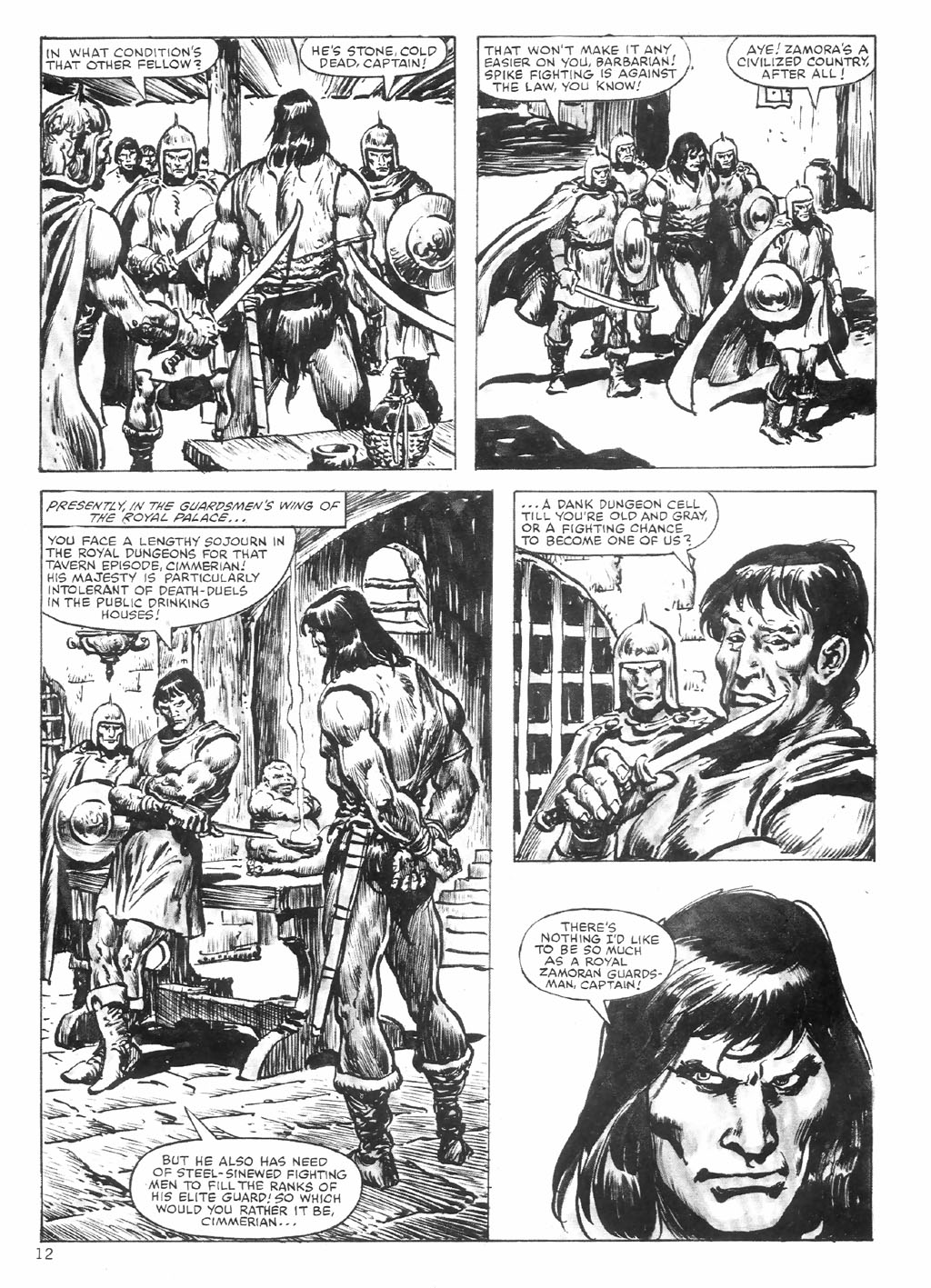 Read online The Savage Sword Of Conan comic -  Issue #81 - 12