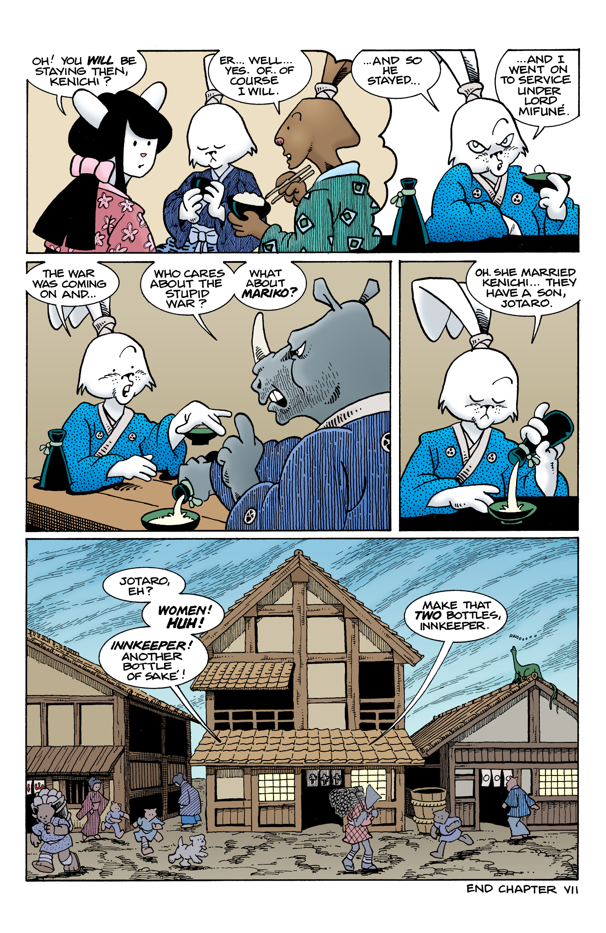 Read online Usagi Yojimbo Color Classics comic -  Issue #4 - 12