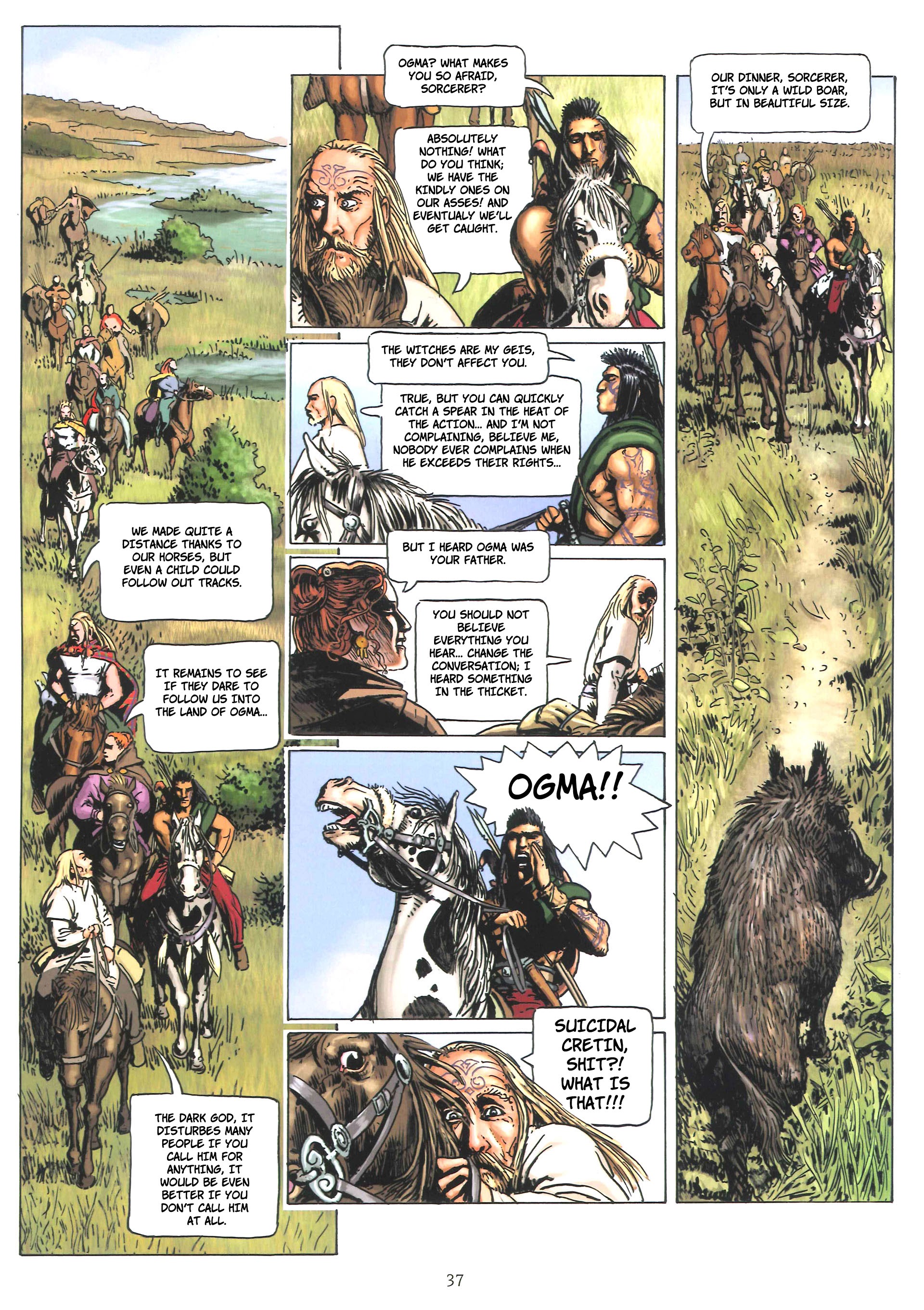 Read online Kelt comic -  Issue #1 - 37