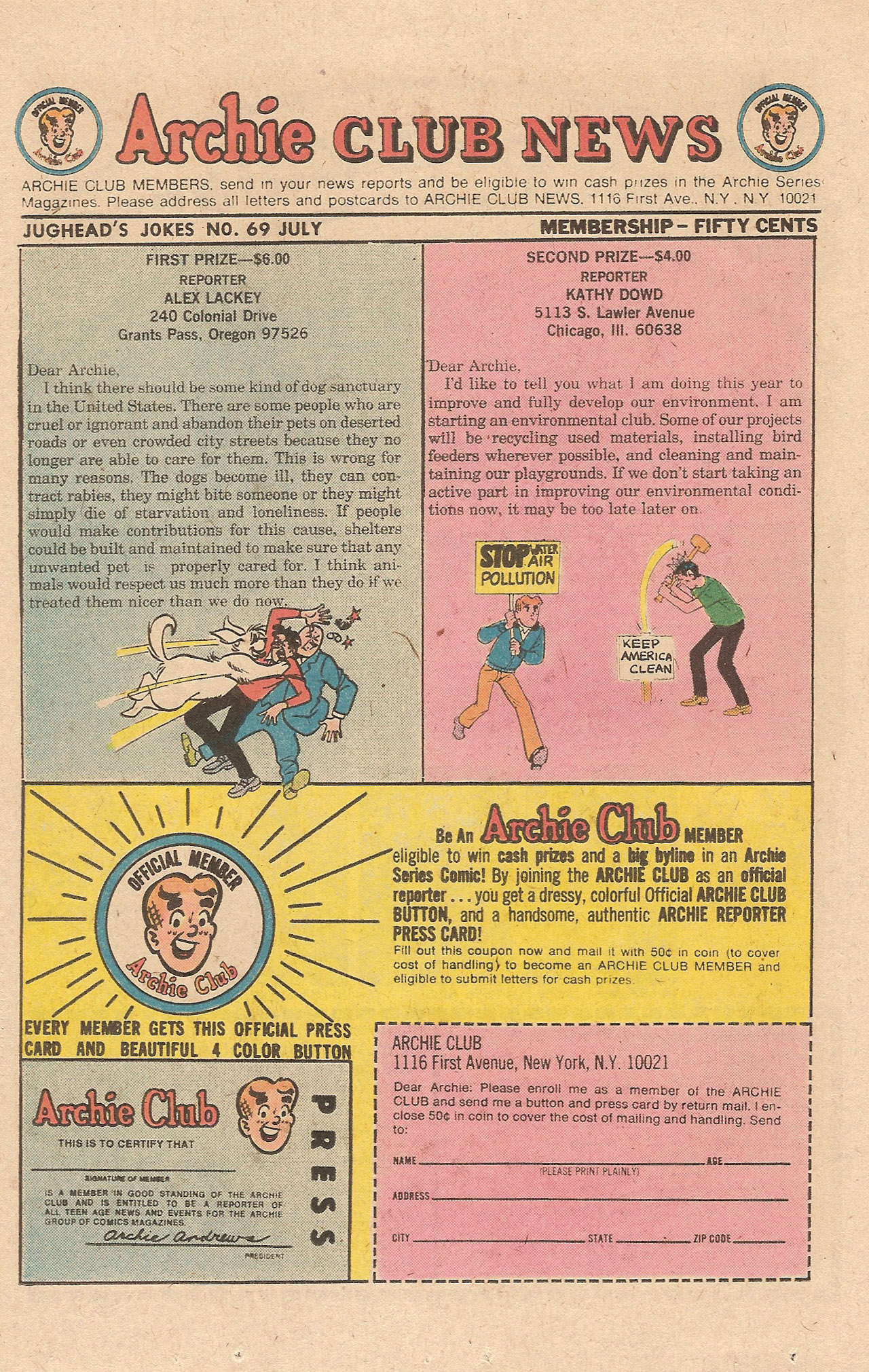 Read online Jughead's Jokes comic -  Issue #69 - 26