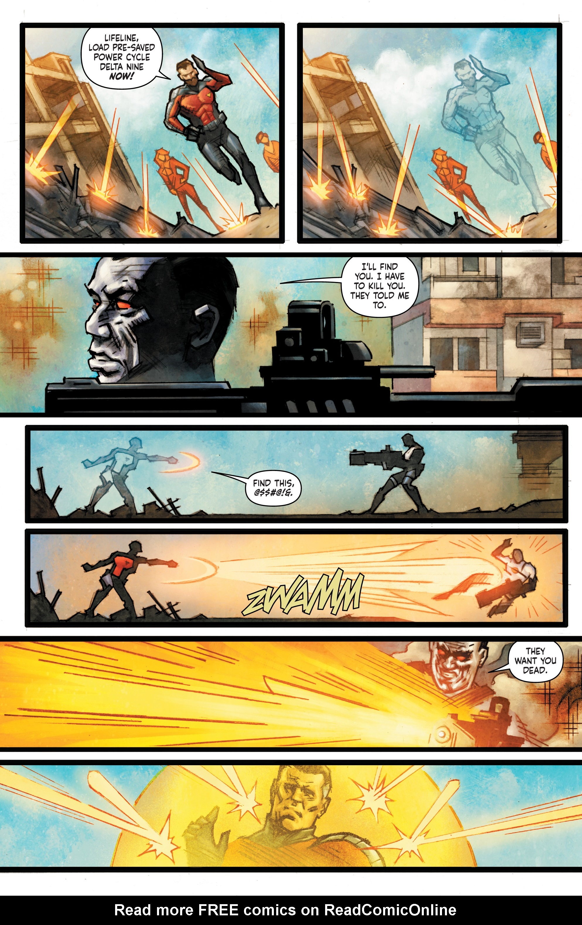 Read online Bloodshot Rising Spirit comic -  Issue #5 - 15