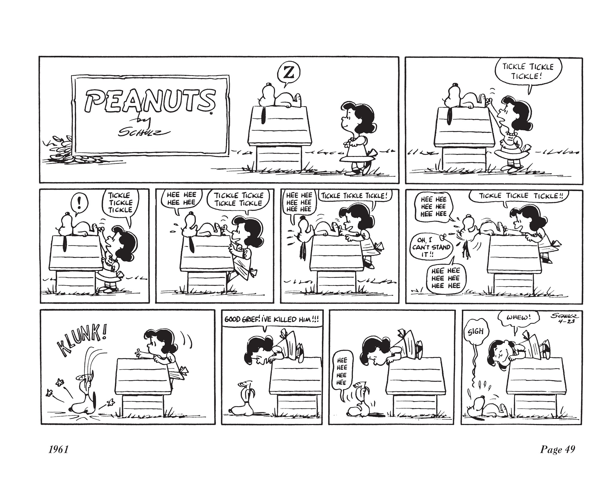 Read online The Complete Peanuts comic -  Issue # TPB 6 - 64