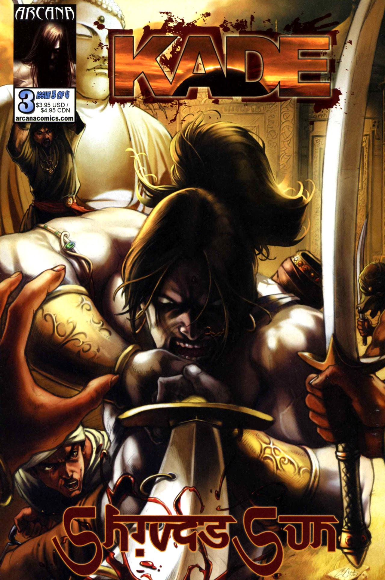 Read online Kade: Shiva's Sun comic -  Issue #3 - 1