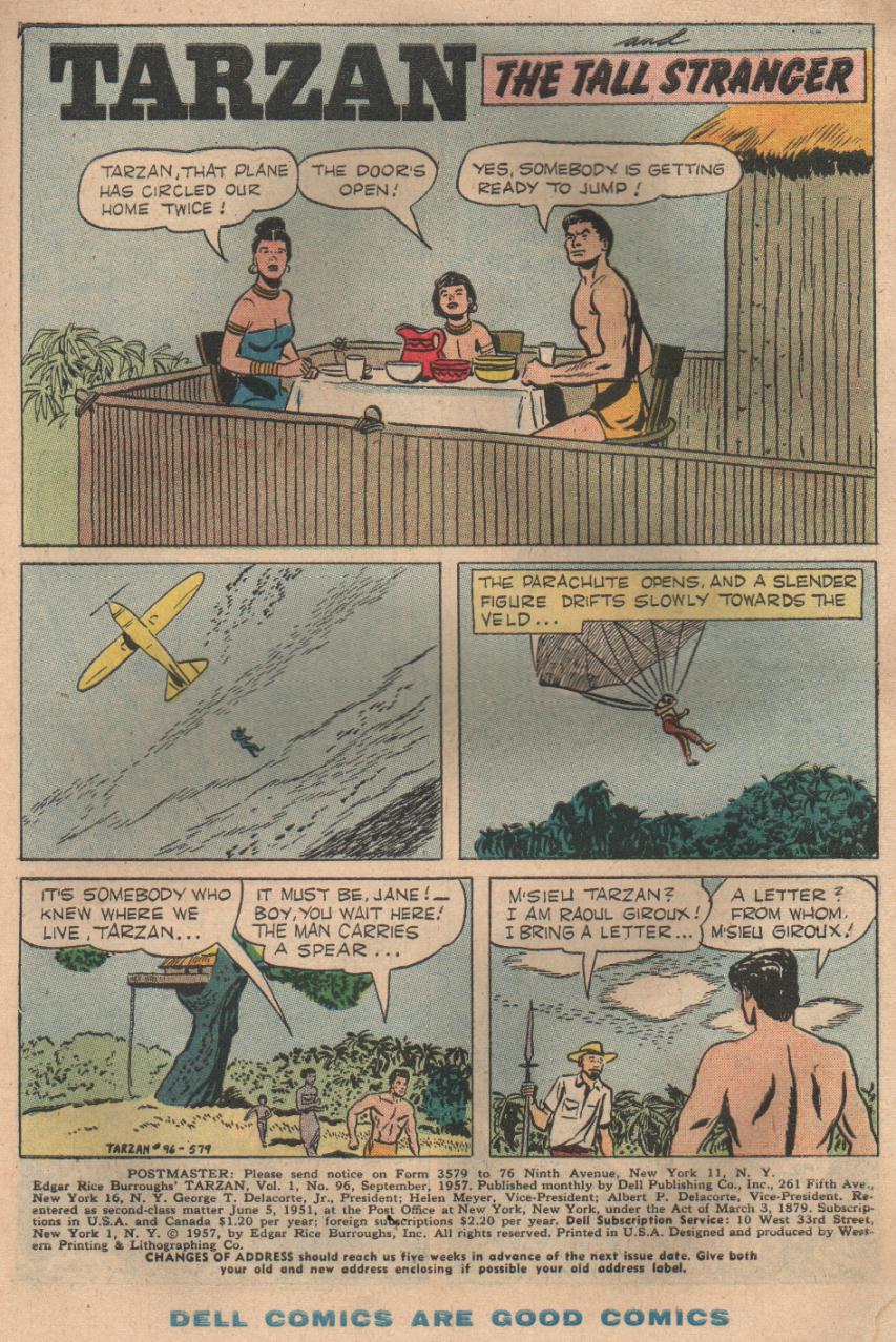 Read online Tarzan (1948) comic -  Issue #96 - 3