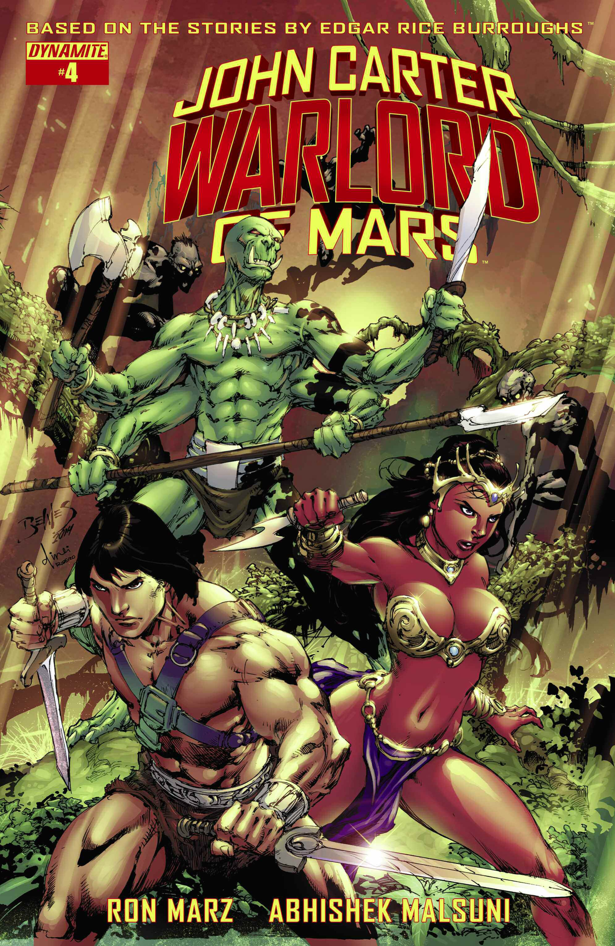John Carter, Warlord of Mars (2014) issue 4 - Page 1