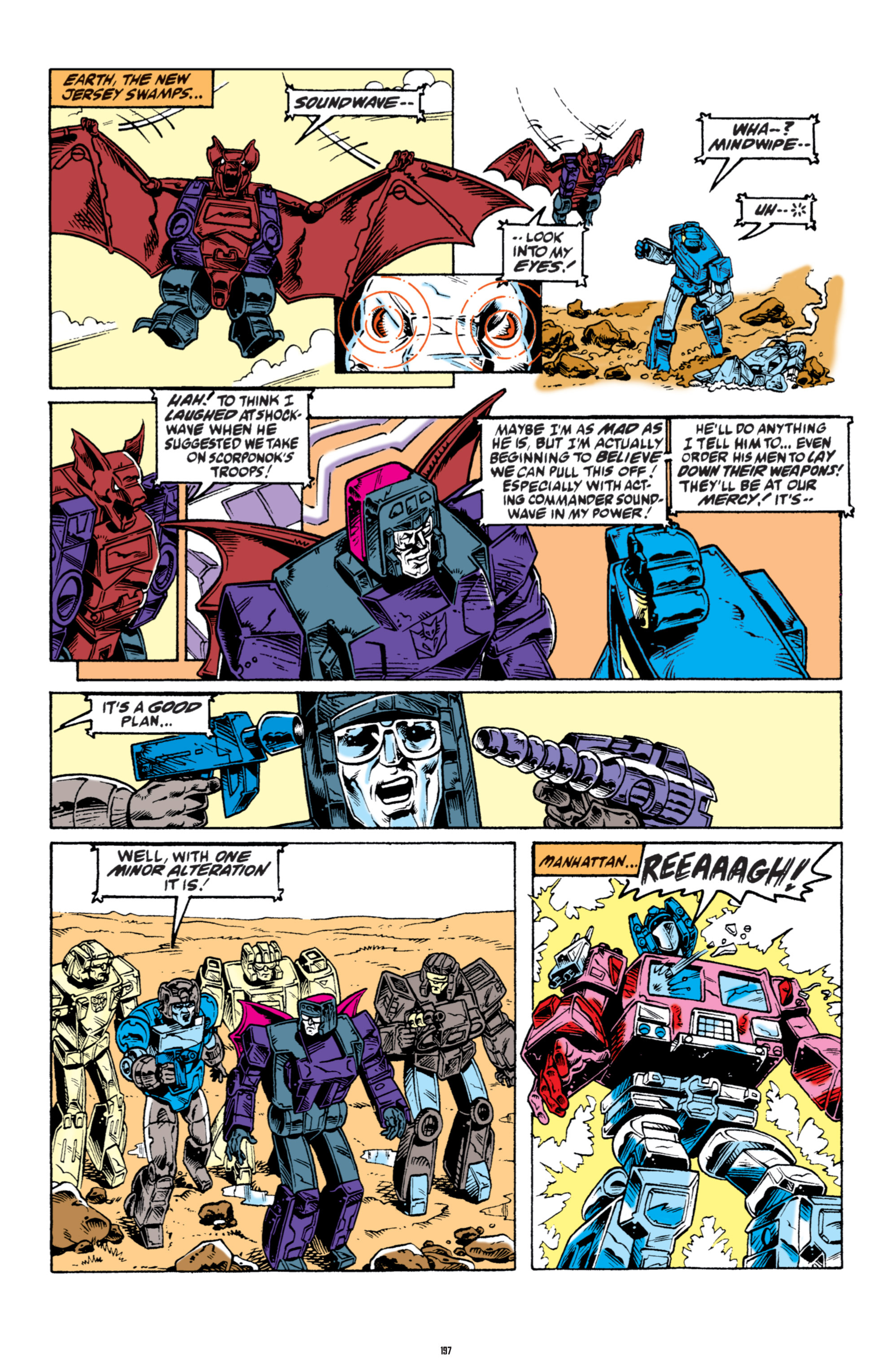 Read online The Transformers Classics comic -  Issue # TPB 6 - 197