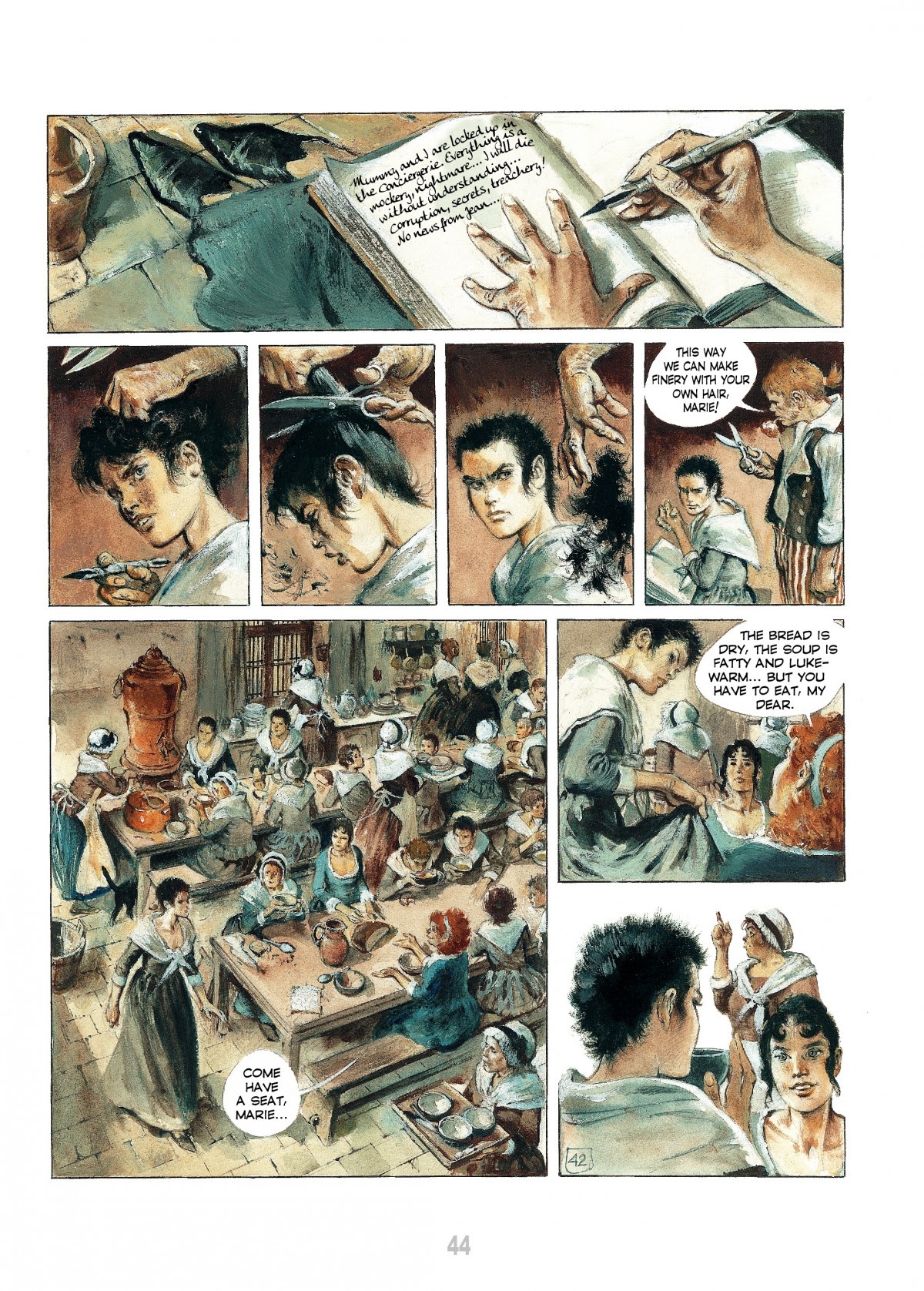 Read online The Fascinating Madame Tussaud comic -  Issue # TPB - 46