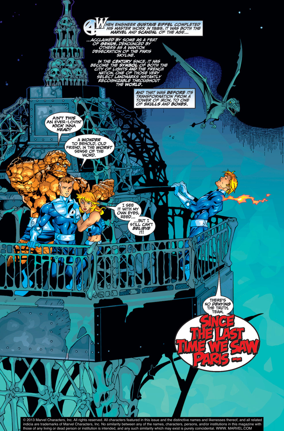 Read online Fantastic Four (1998) comic -  Issue #20 - 2