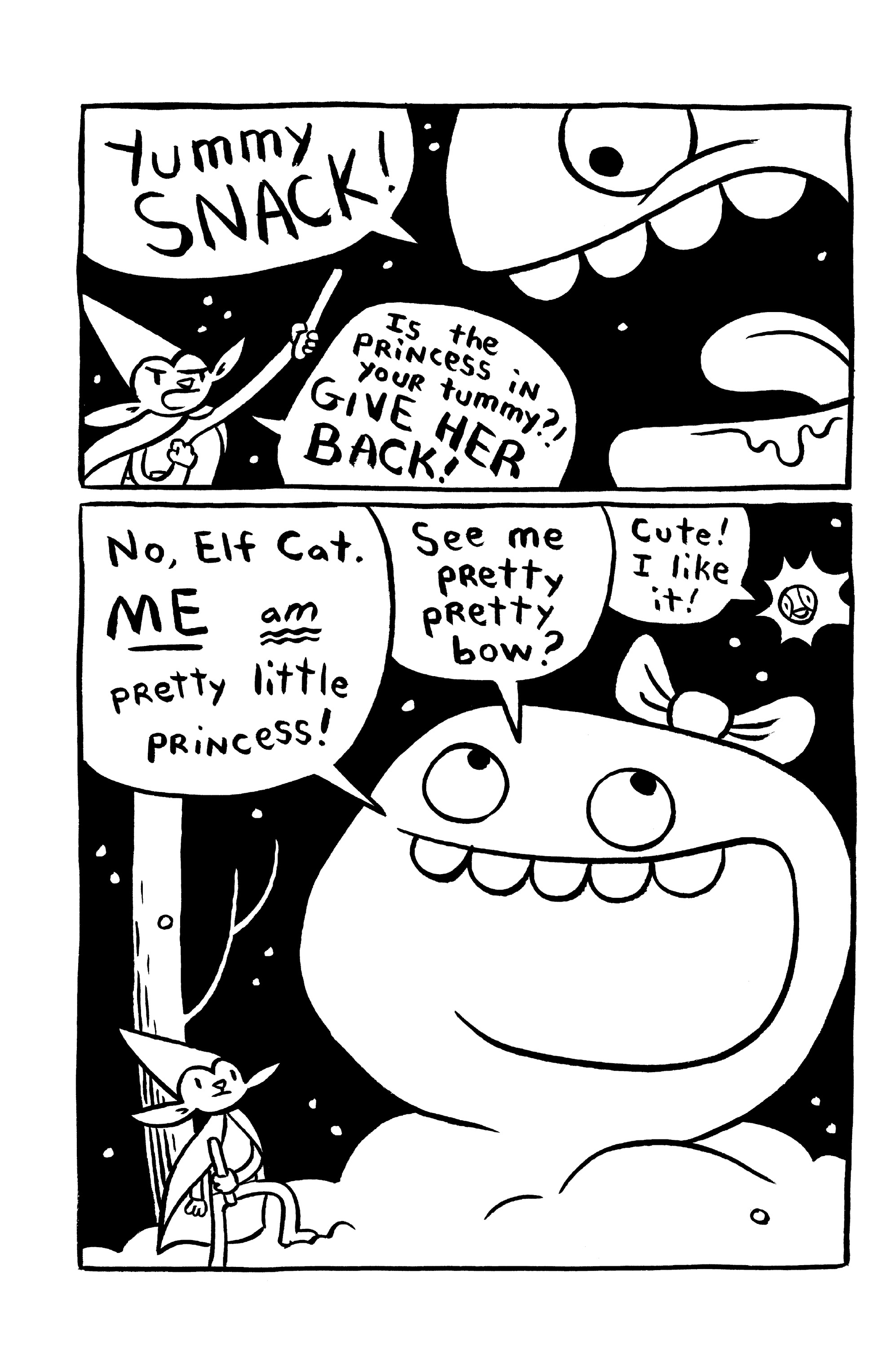 Read online Elf Cat In Love comic -  Issue # Full - 14
