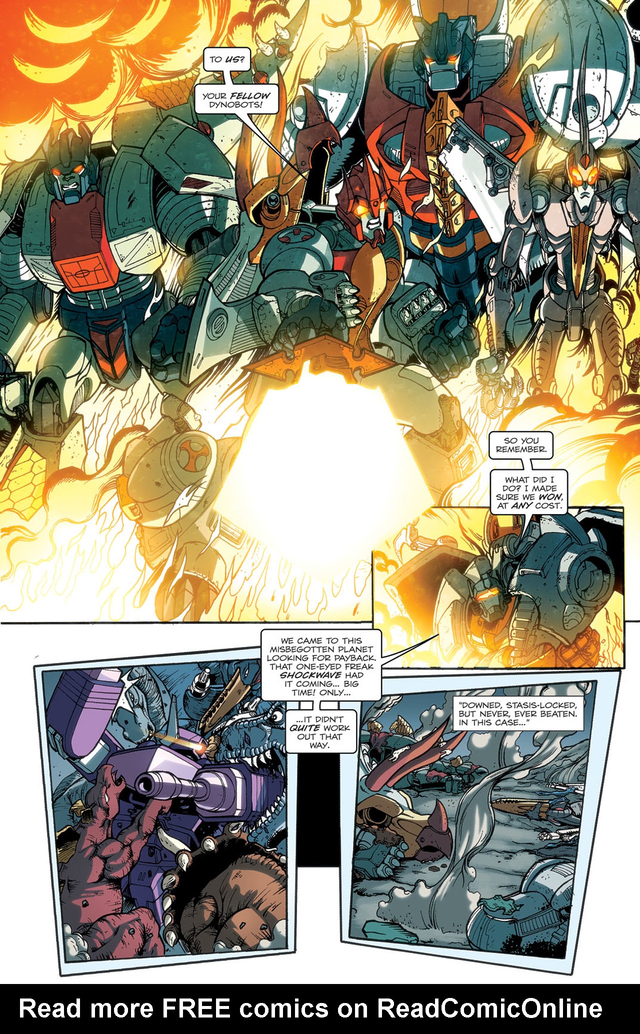 Read online The Transformers: Maximum Dinobots comic -  Issue #2 - 22