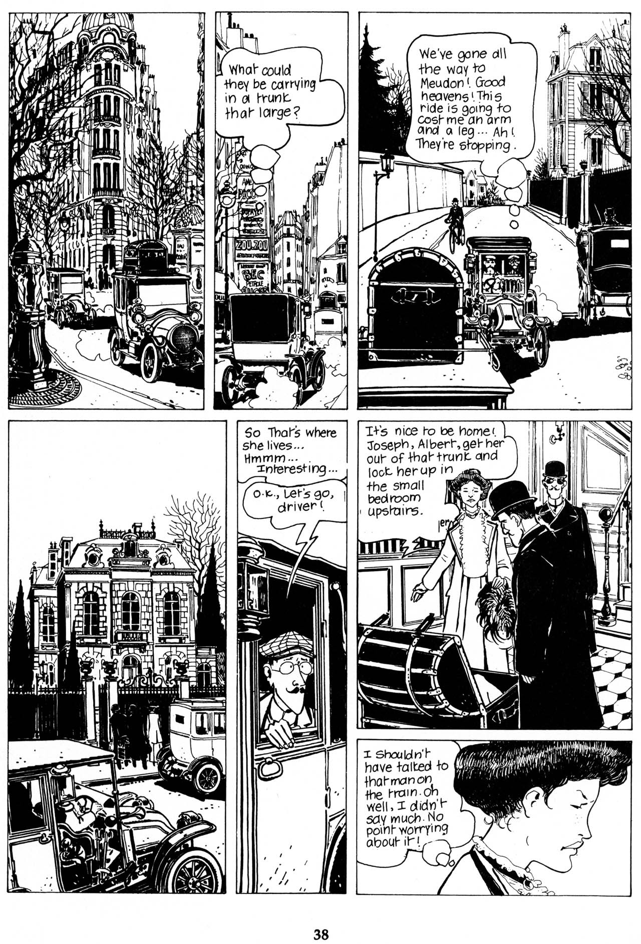 Read online The Extraordinary Adventures of Adele Blanc-Sec comic -  Issue #1 - 16