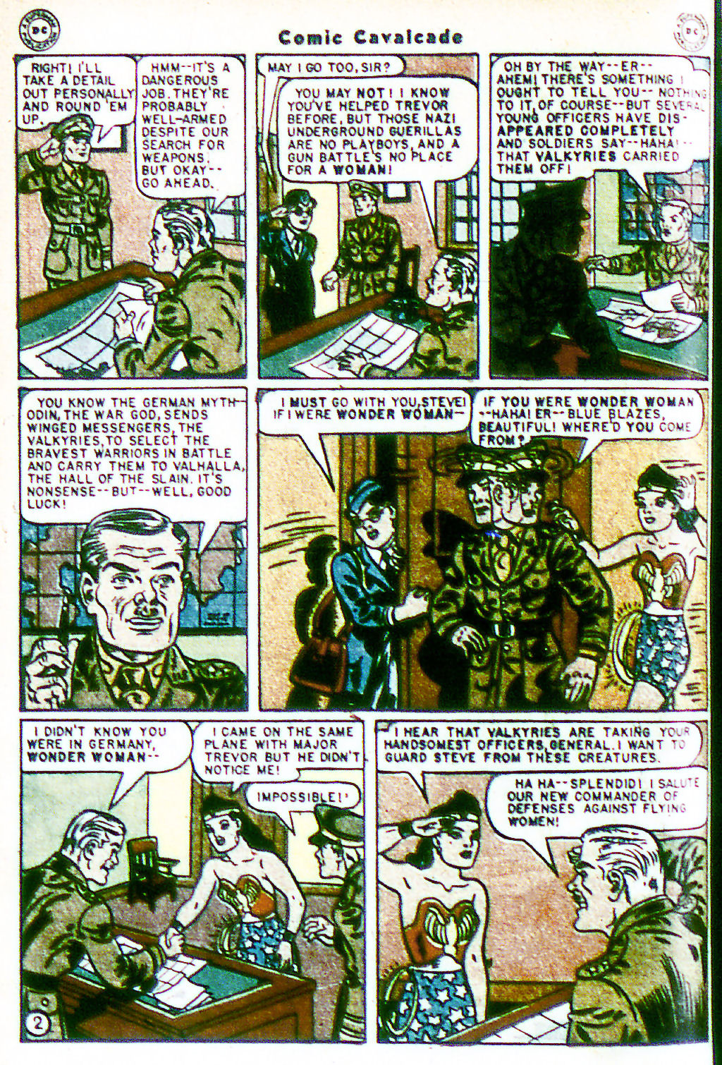 Read online Comic Cavalcade comic -  Issue #17 - 5