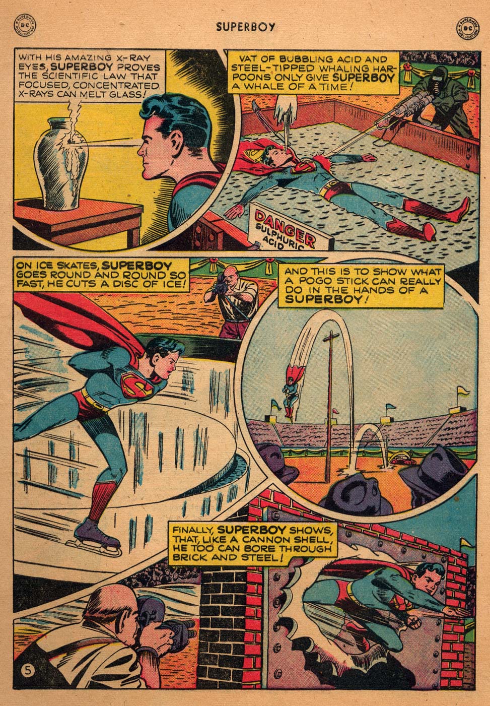 Read online Superboy (1949) comic -  Issue #2 - 6