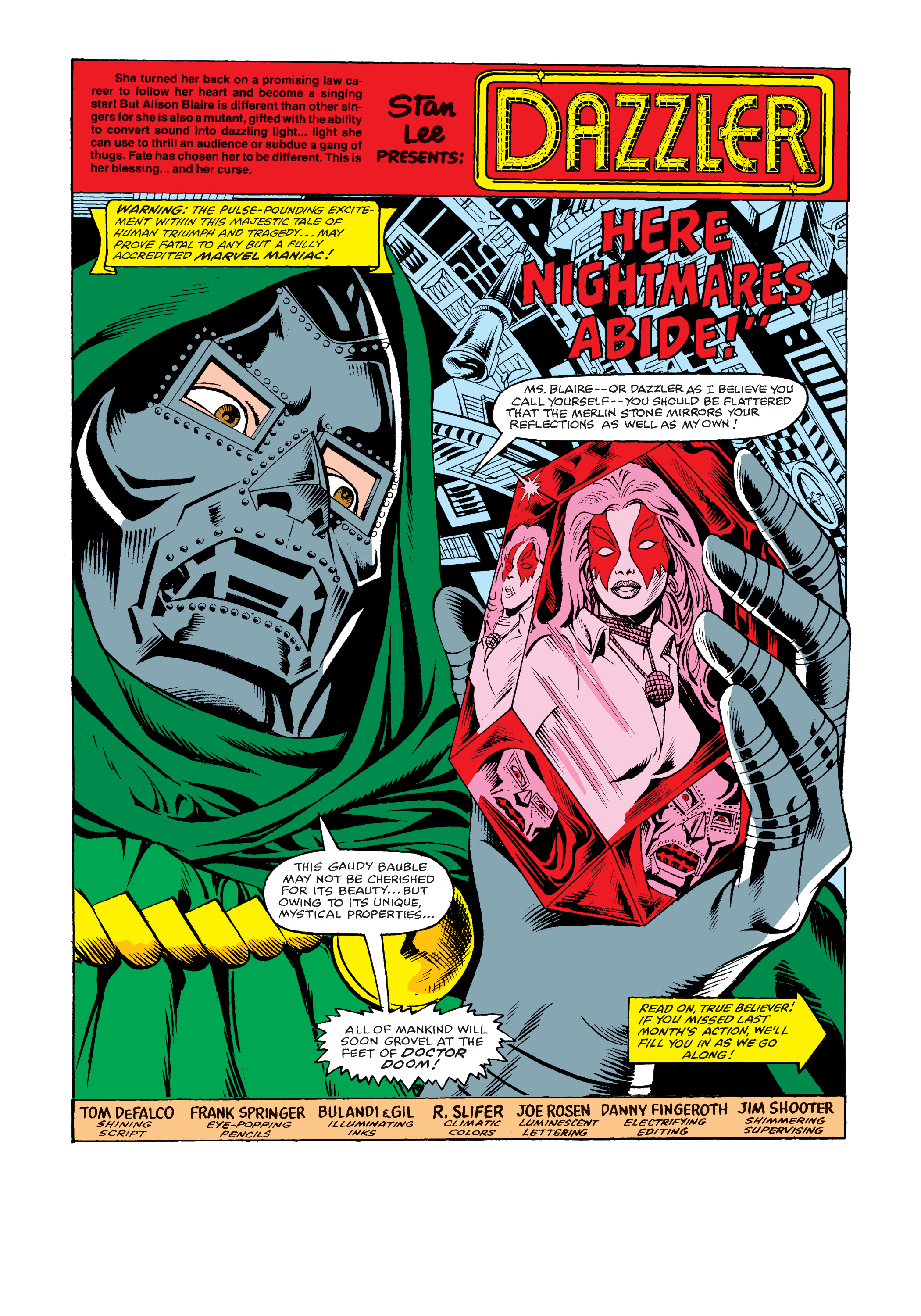 Read online Marvel Masterworks: Dazzler comic -  Issue # TPB 1 (Part 2) - 36