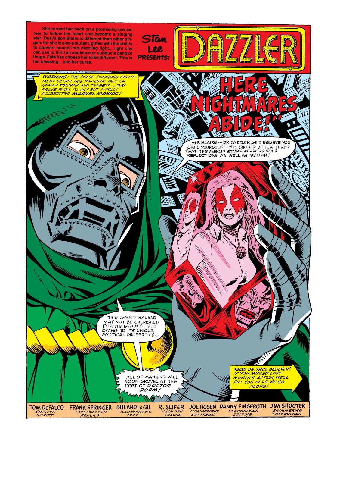 Marvel Masterworks: Dazzler issue TPB 1 (Part 2) - Page 36