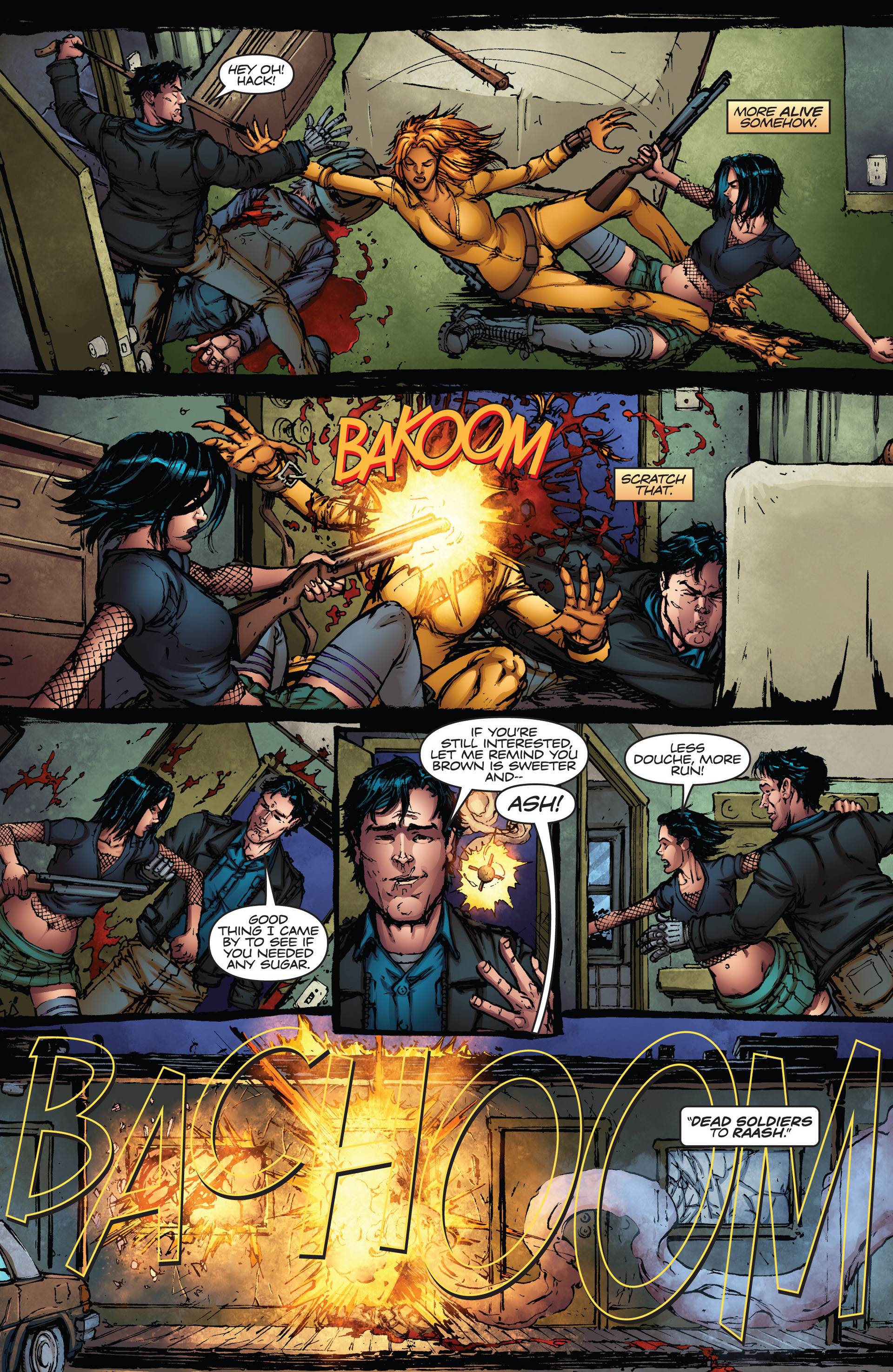 Read online Army of Darkness vs. Hack/Slash comic -  Issue #3 - 14