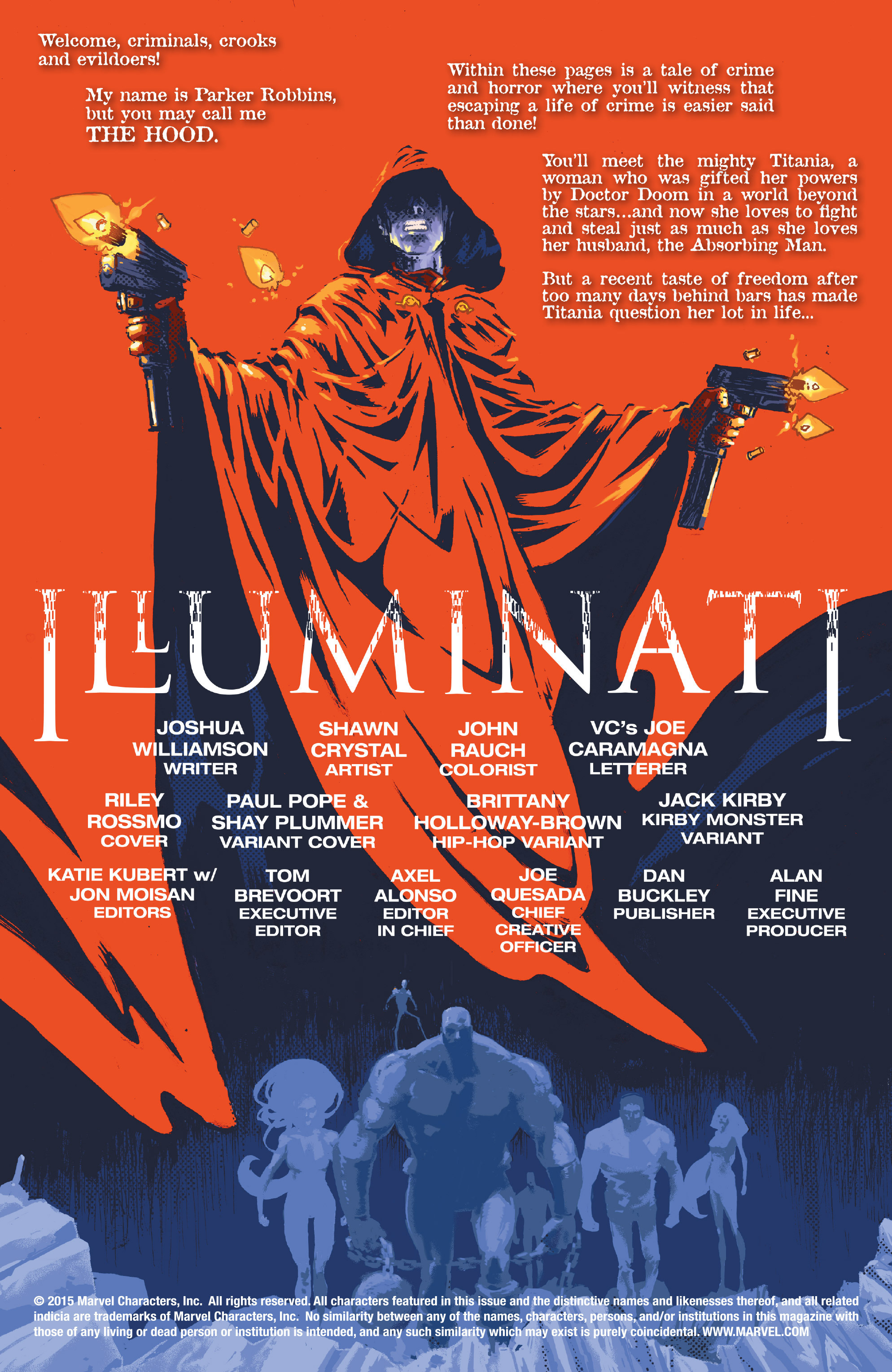 Read online Illuminati comic -  Issue #1 - 2