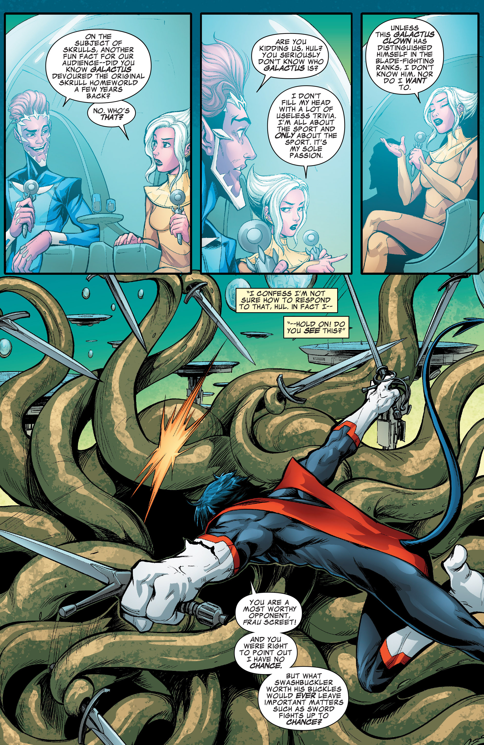 Read online Guardians Team-Up comic -  Issue #6 - 7