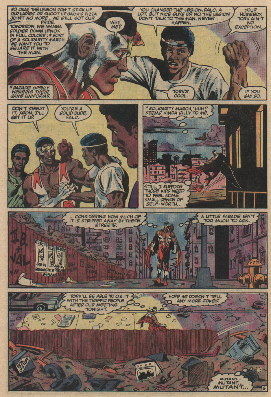Read online Falcon (1983) comic -  Issue #2 - 7