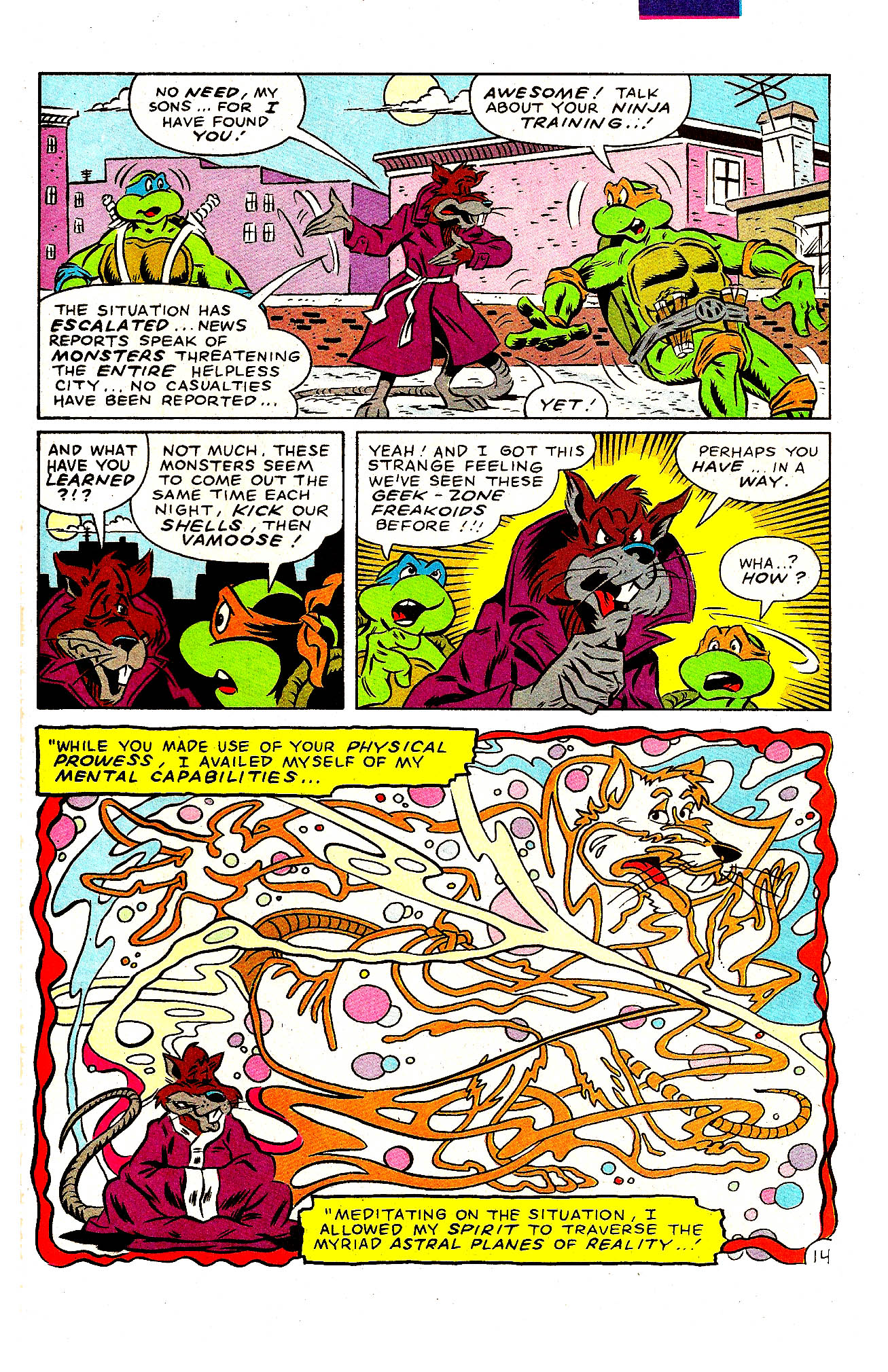 Read online Teenage Mutant Ninja Turtles Adventures (1989) comic -  Issue # _Special 3 - 42