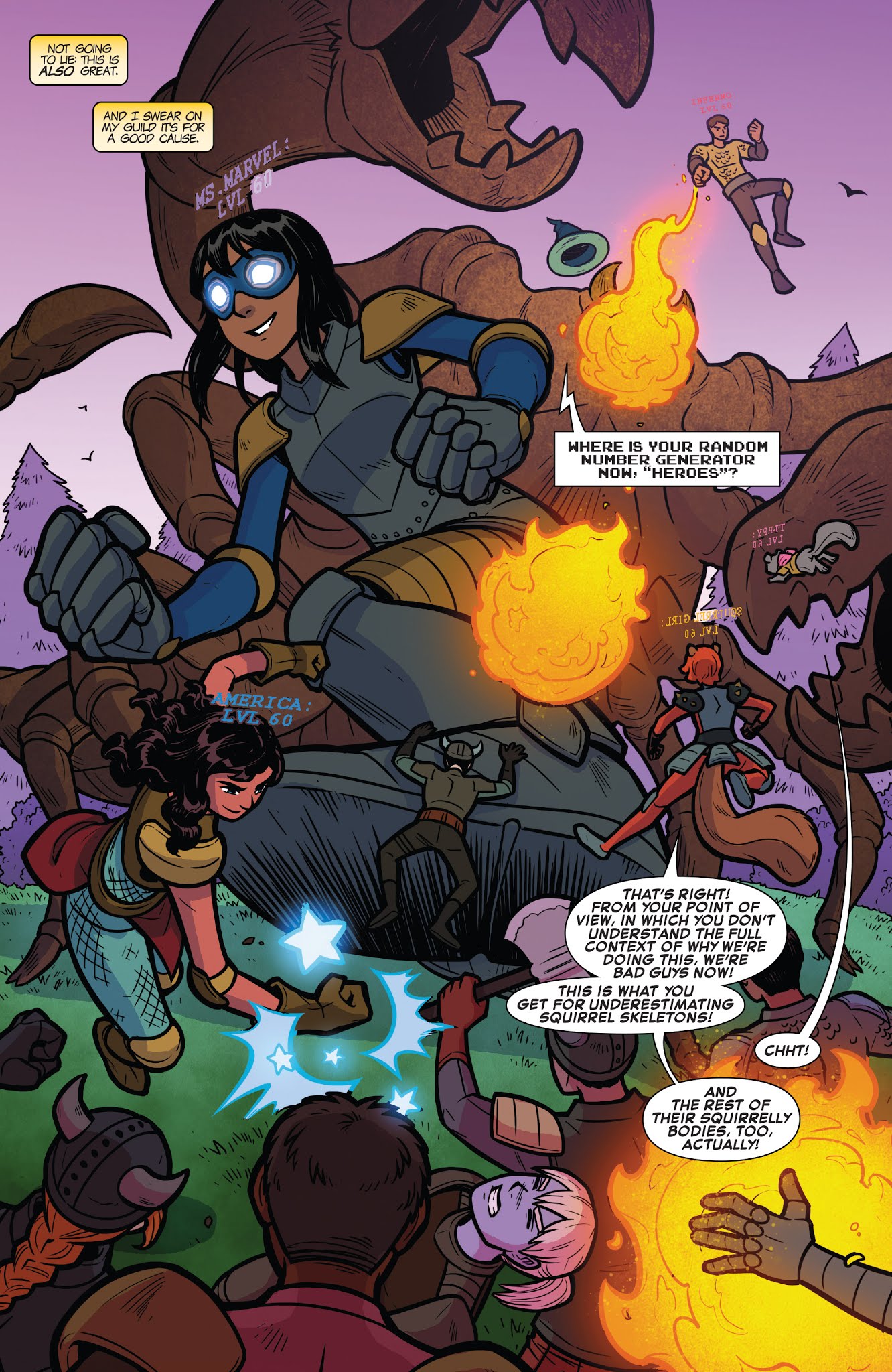 Read online Marvel Rising: Ms. Marvel/Squirrel Girl comic -  Issue # Full - 34