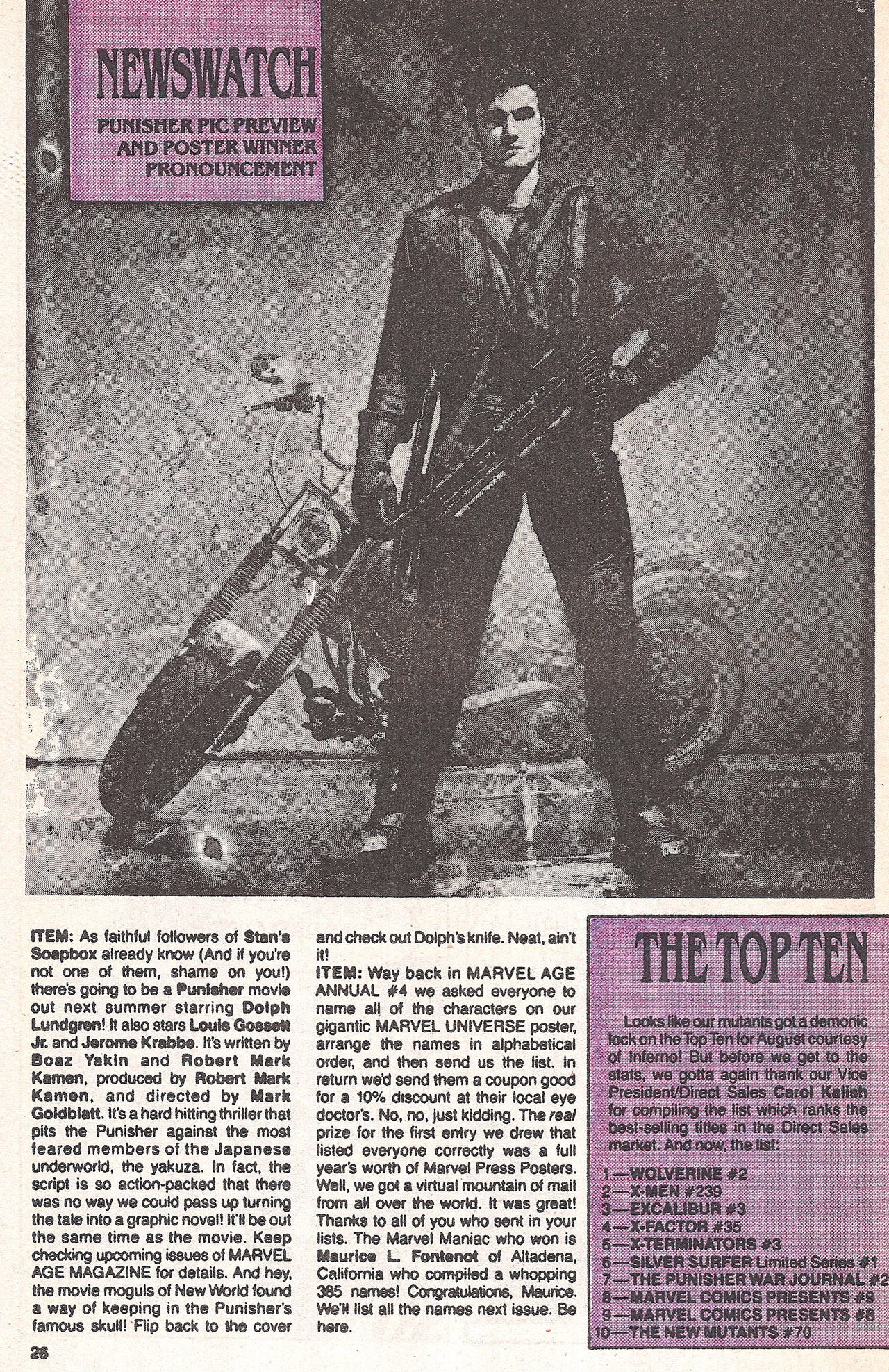 Read online Marvel Age comic -  Issue #72 - 28