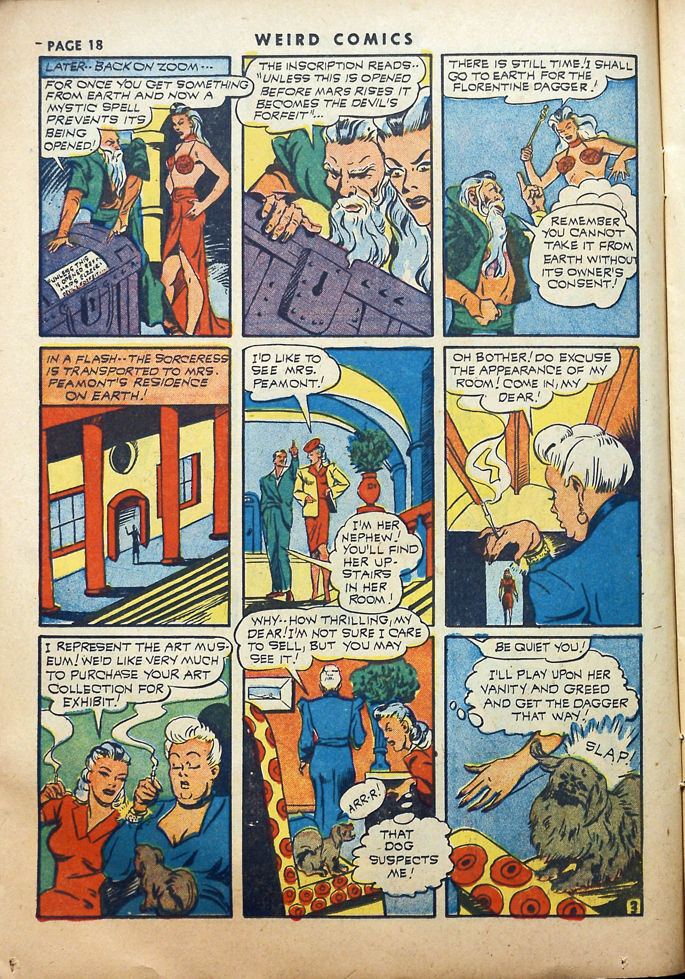 Read online Weird Comics comic -  Issue #20 - 20