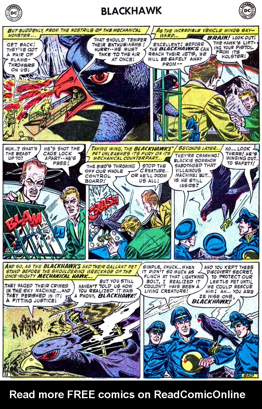 Read online Blackhawk (1957) comic -  Issue #114 - 32