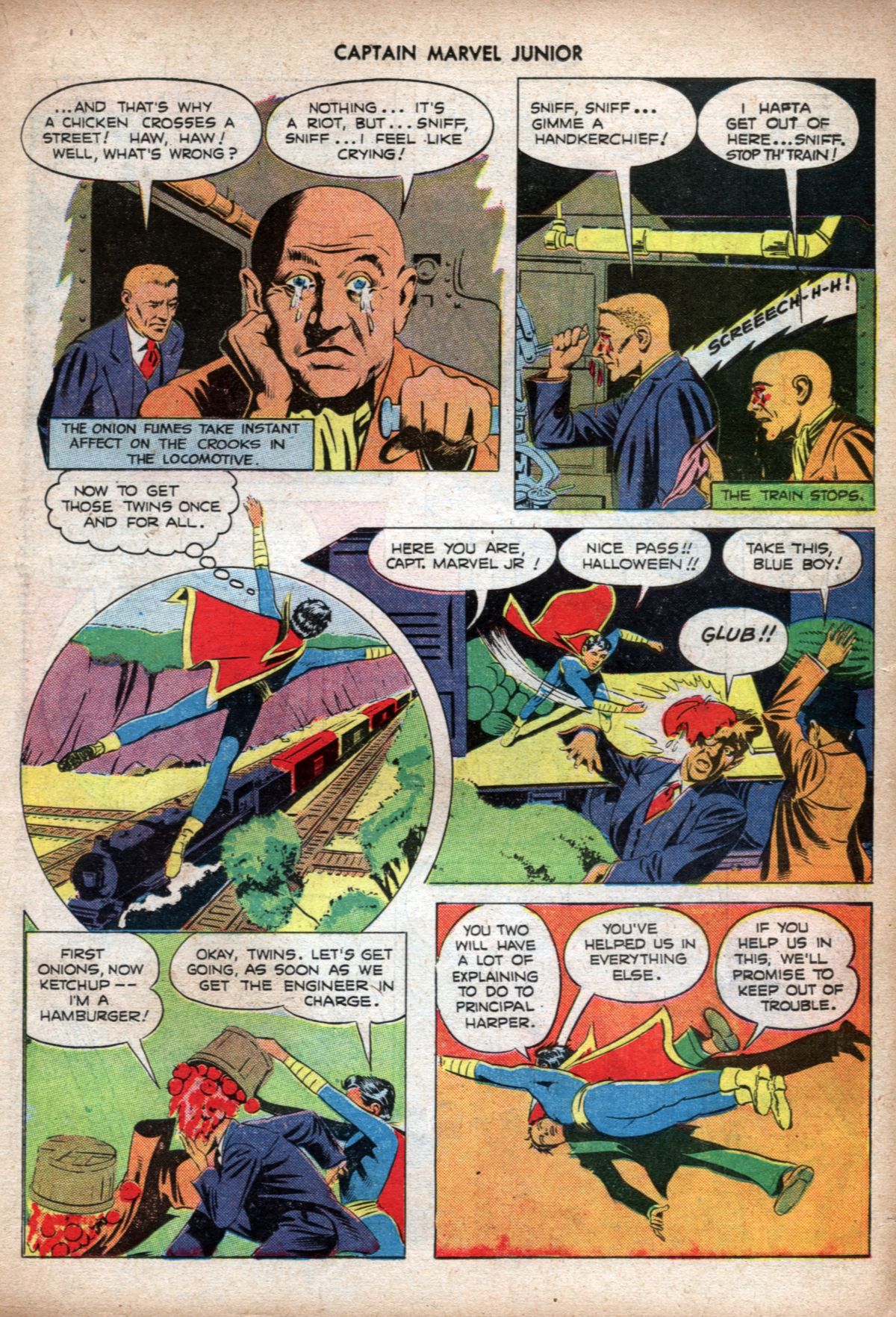 Read online Captain Marvel, Jr. comic -  Issue #27 - 19