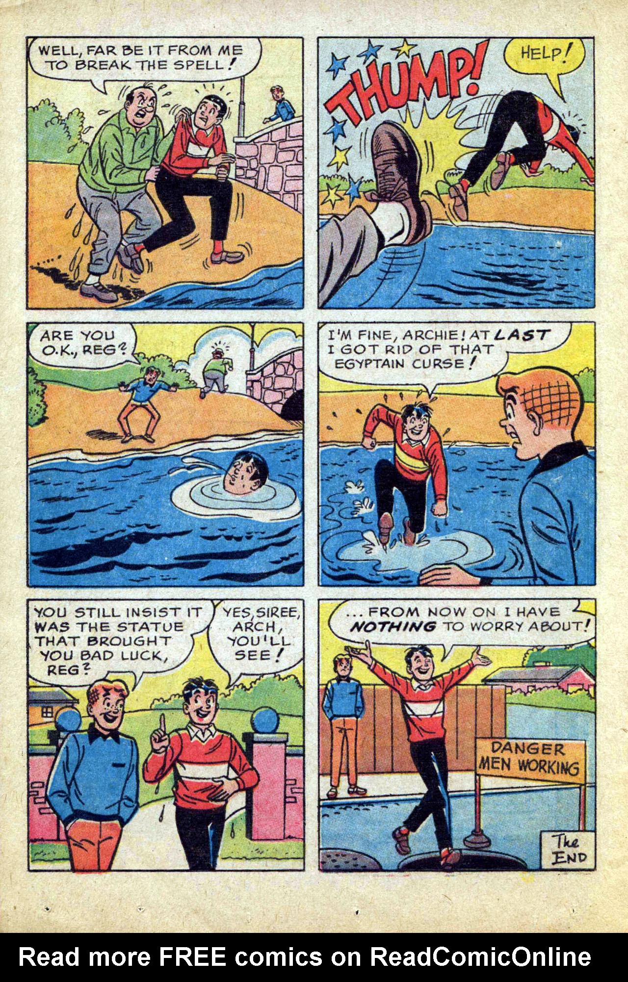 Read online Reggie and Me (1966) comic -  Issue #26 - 24
