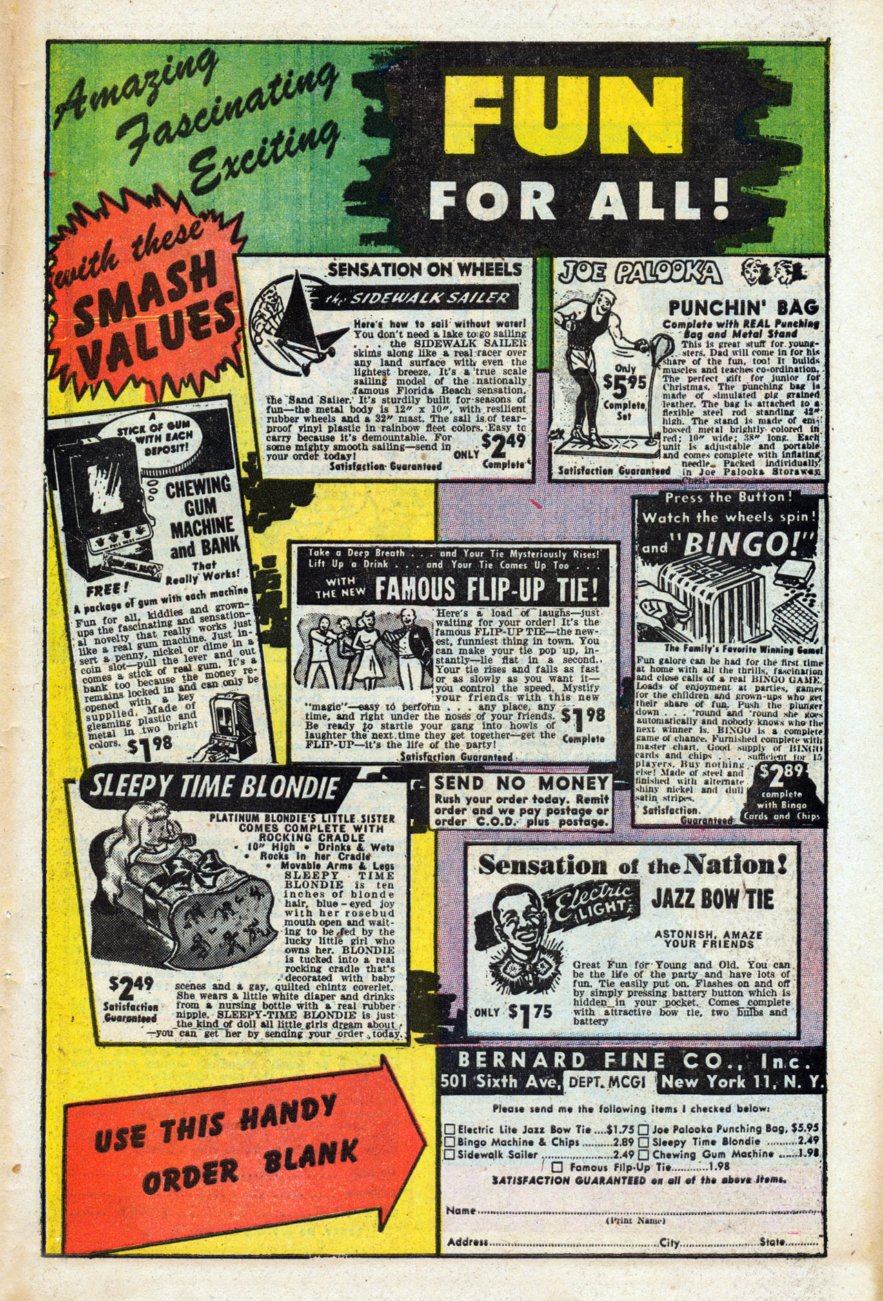 Read online Comedy Comics (1948) comic -  Issue #3 - 34