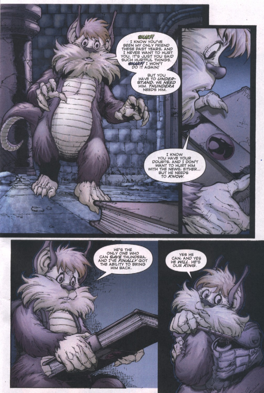 Read online ThunderCats: The Return comic -  Issue #1 - 4