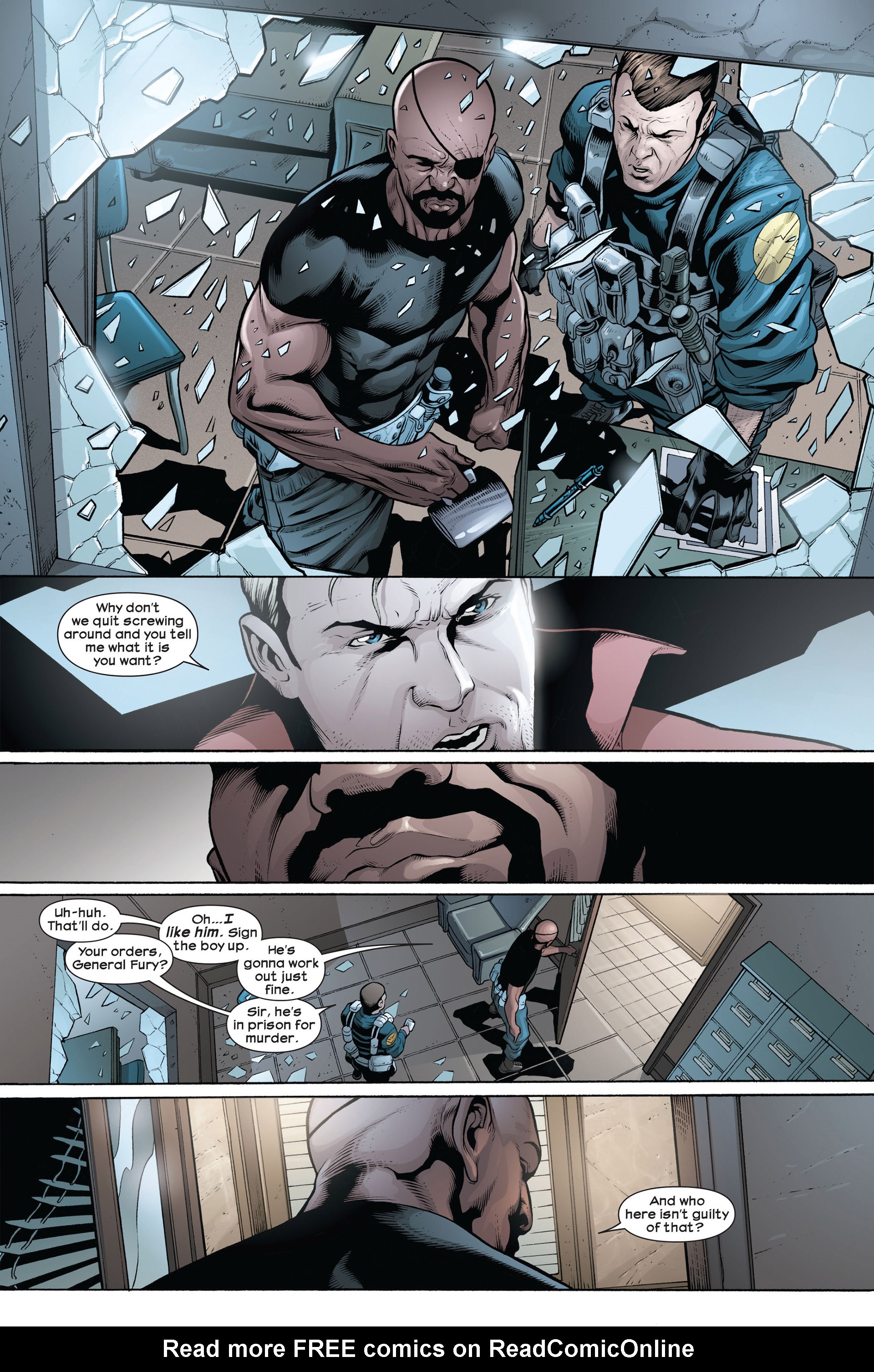 Read online Ultimate Comics Hawkeye comic -  Issue #2 - 10