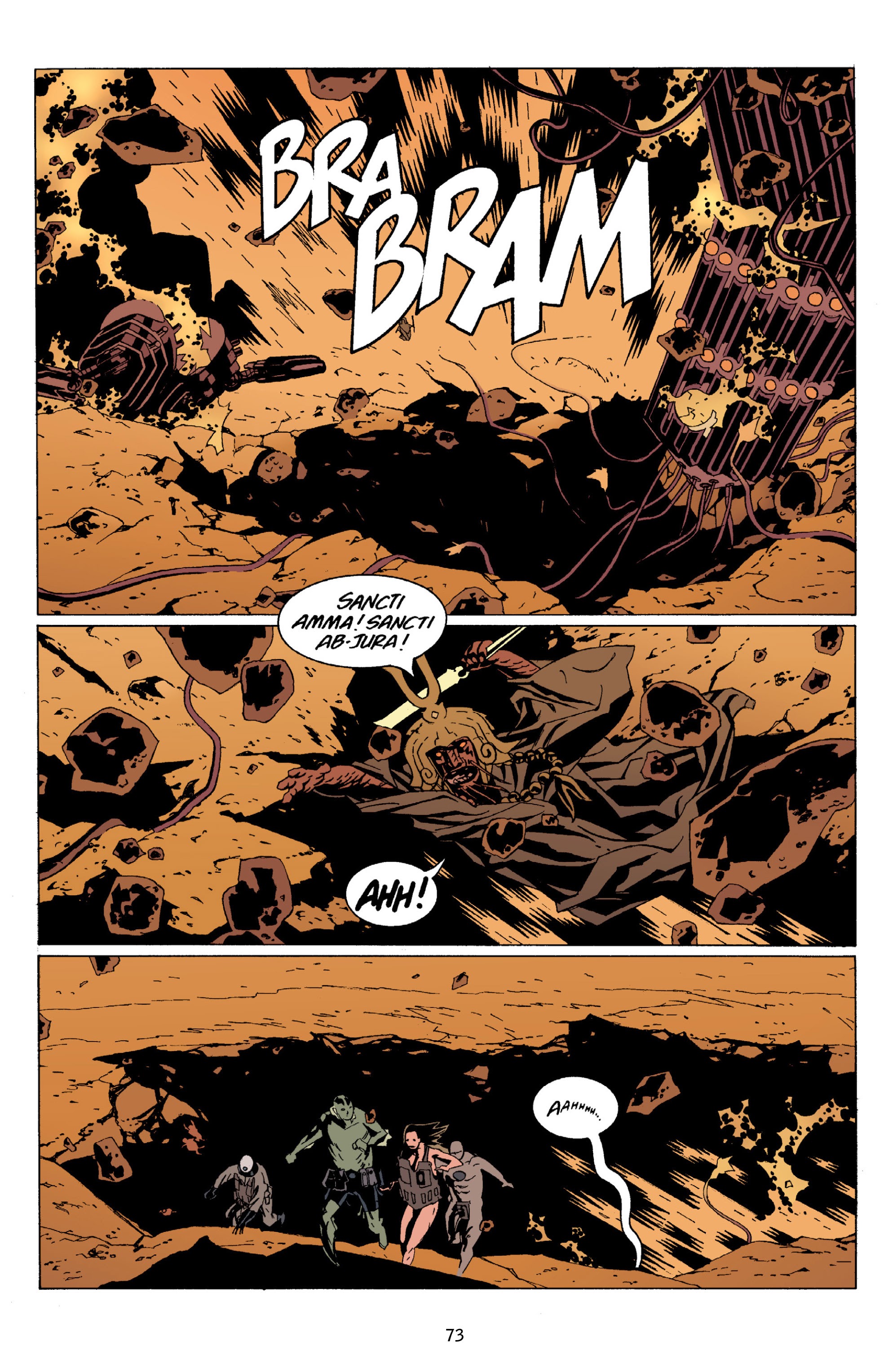 Read online B.P.R.D.: Plague of Frogs (2011) comic -  Issue # TPB 1 (Part 1) - 75