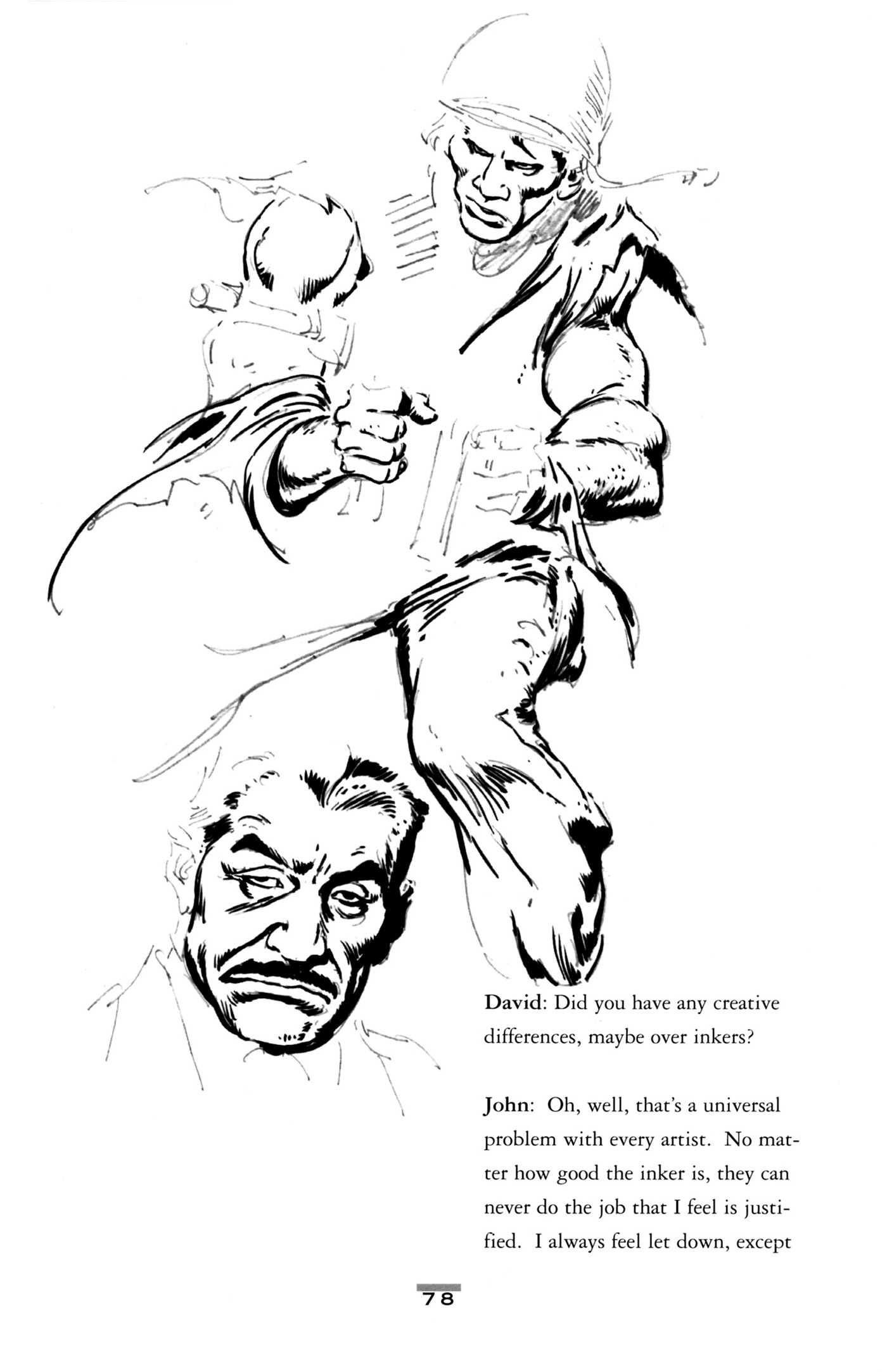 Read online John Buscema Sketchbook comic -  Issue # TPB - 79