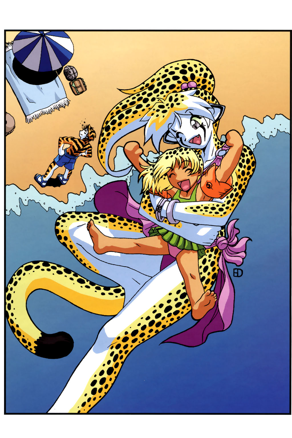 Read online Gold Digger Swimsuit Special comic -  Issue #11 - 13