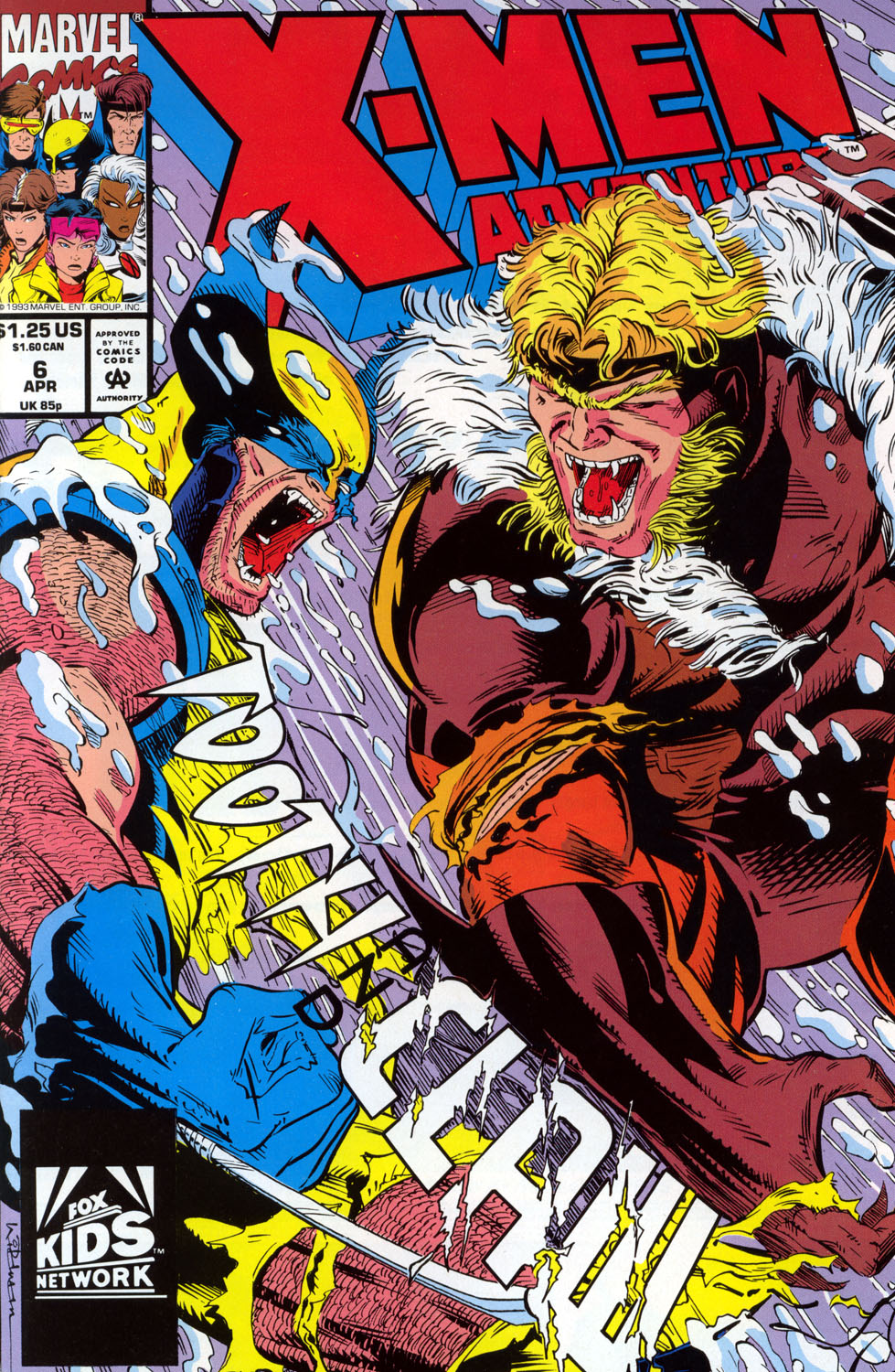 Read online X-Men Adventures (1992) comic -  Issue #6 - 1