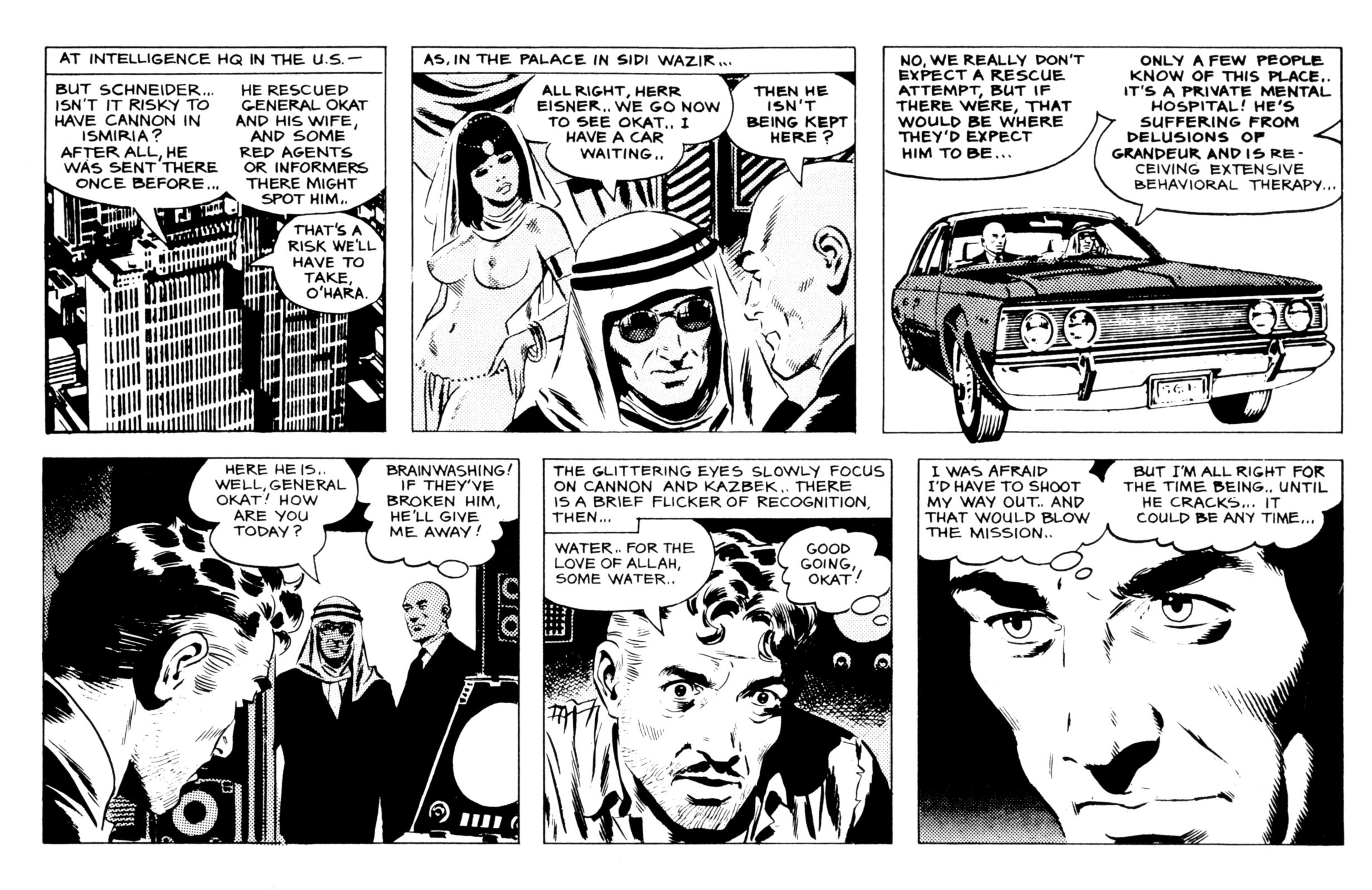 Read online Wallace Wood's Cannon comic -  Issue #8 - 19