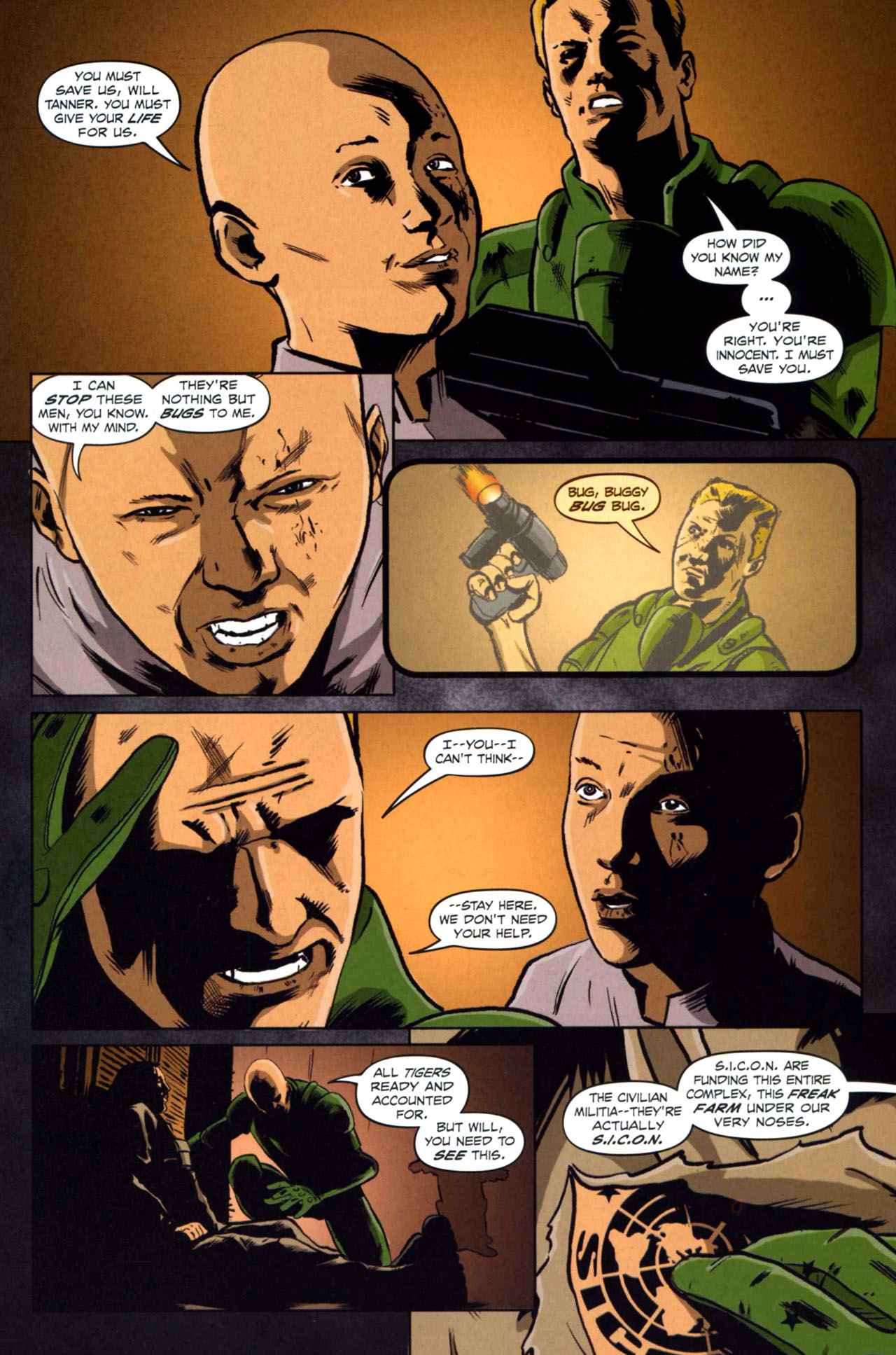 Read online Starship Troopers (2007) comic -  Issue #10 - 15