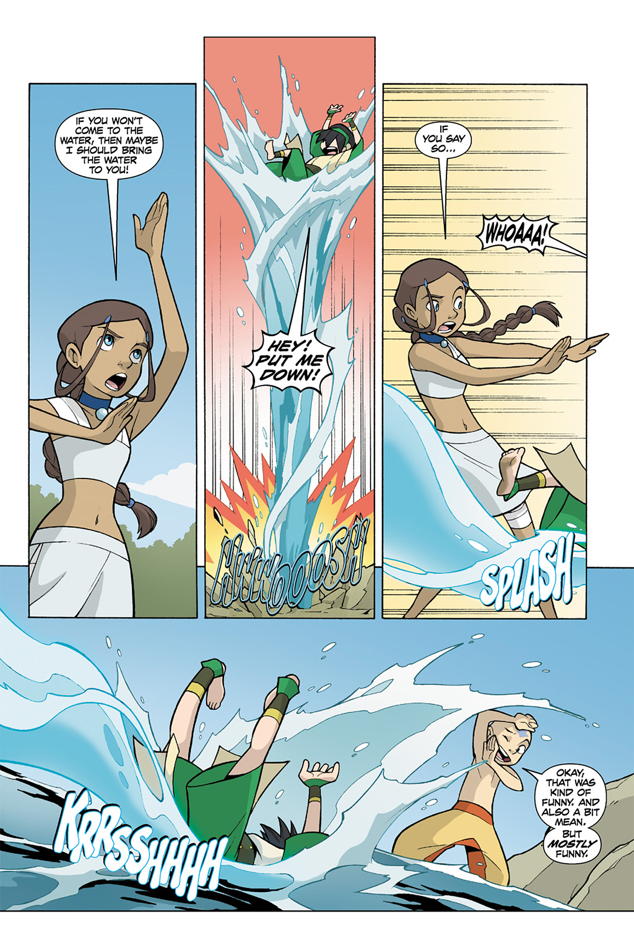 Read online Nickelodeon Avatar: The Last Airbender - The Lost Adventures comic -  Issue # Full - 55