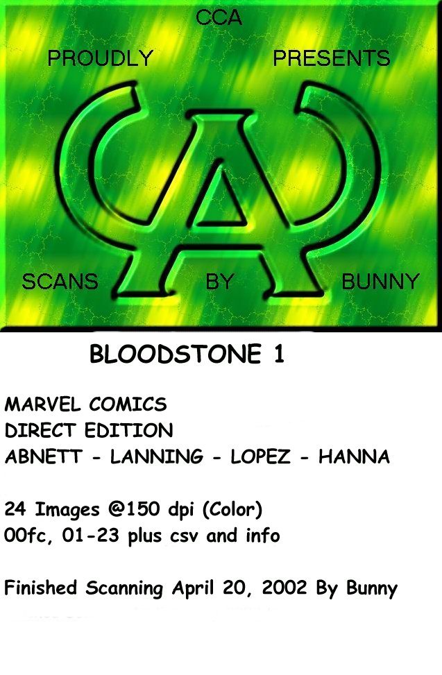 Read online Bloodstone comic -  Issue #1 - 25